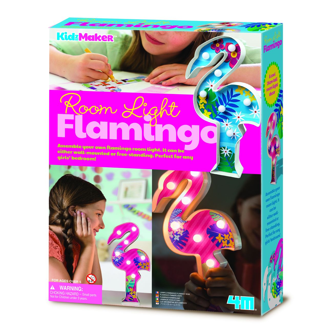 4M KidzMaker Flamingo Room Light