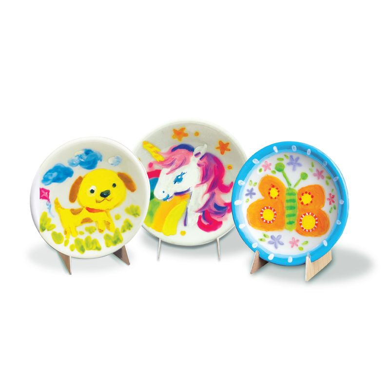 4M Little Craft Mini Plate Painting Kit
