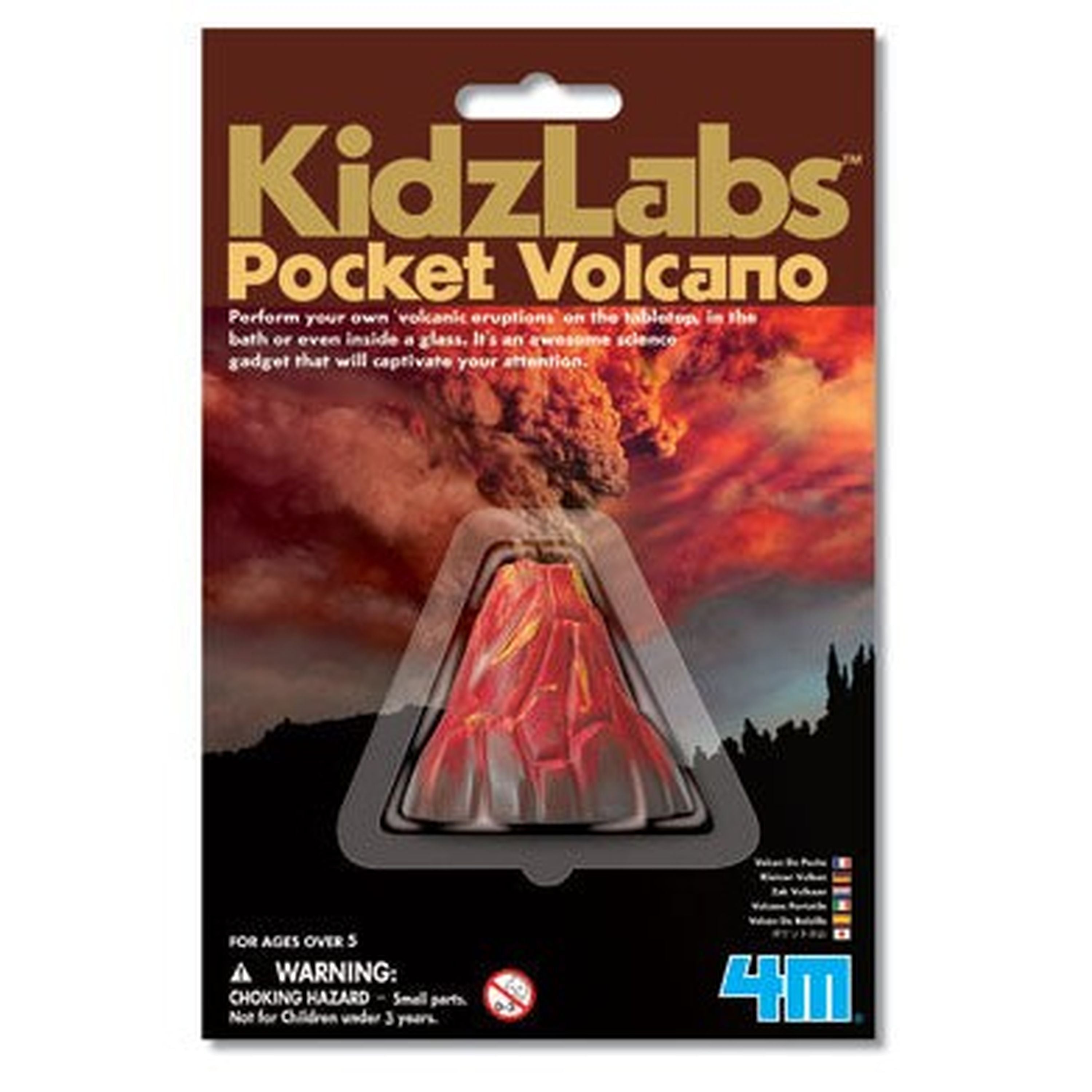 4M KidzLabs Pocket Volcano