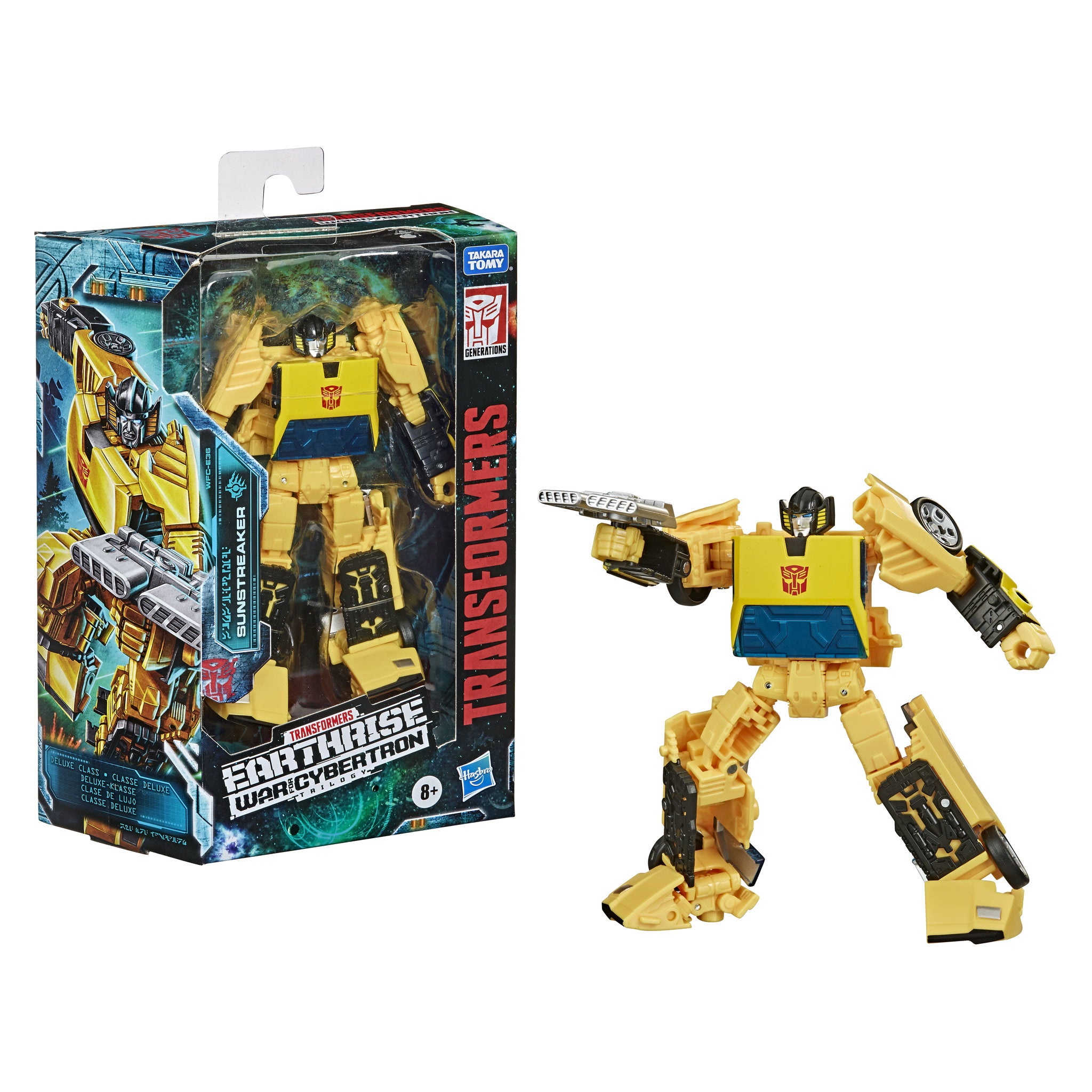 Transformers War For Cybertron Action Figure - Earthrise Sunstreaker