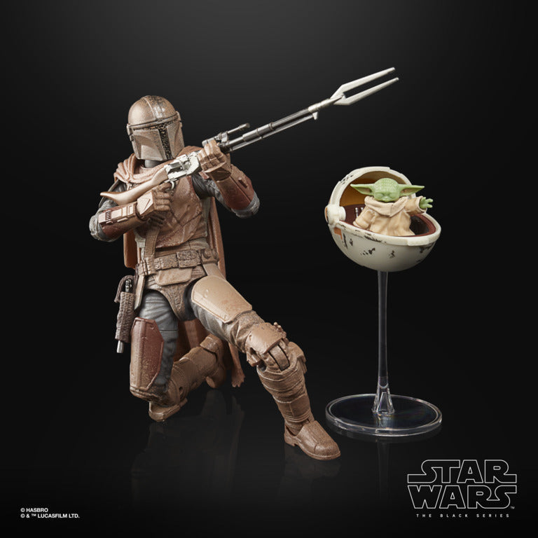 Star Wars The Black Series The Mandalorian & Grogu (Arvala-7)