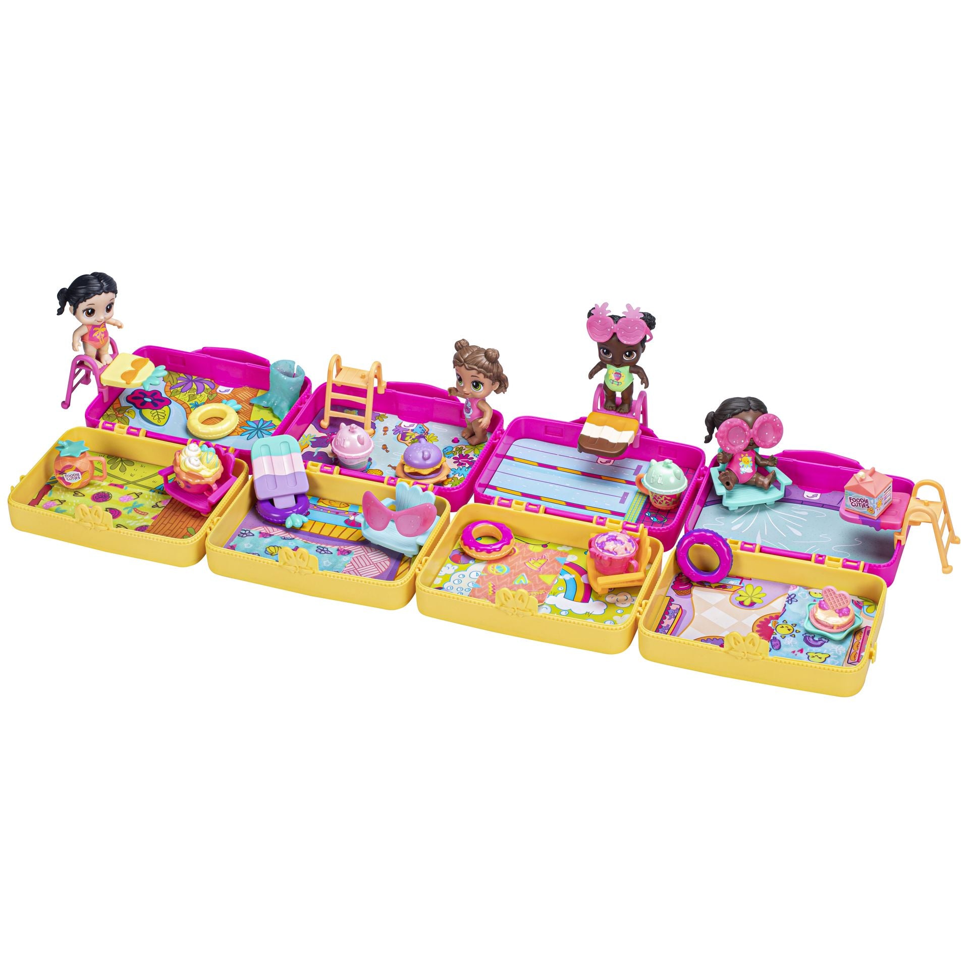 Baby Alive Foodie Cuties Sun Series 3 Surprise Doll & Accessories
