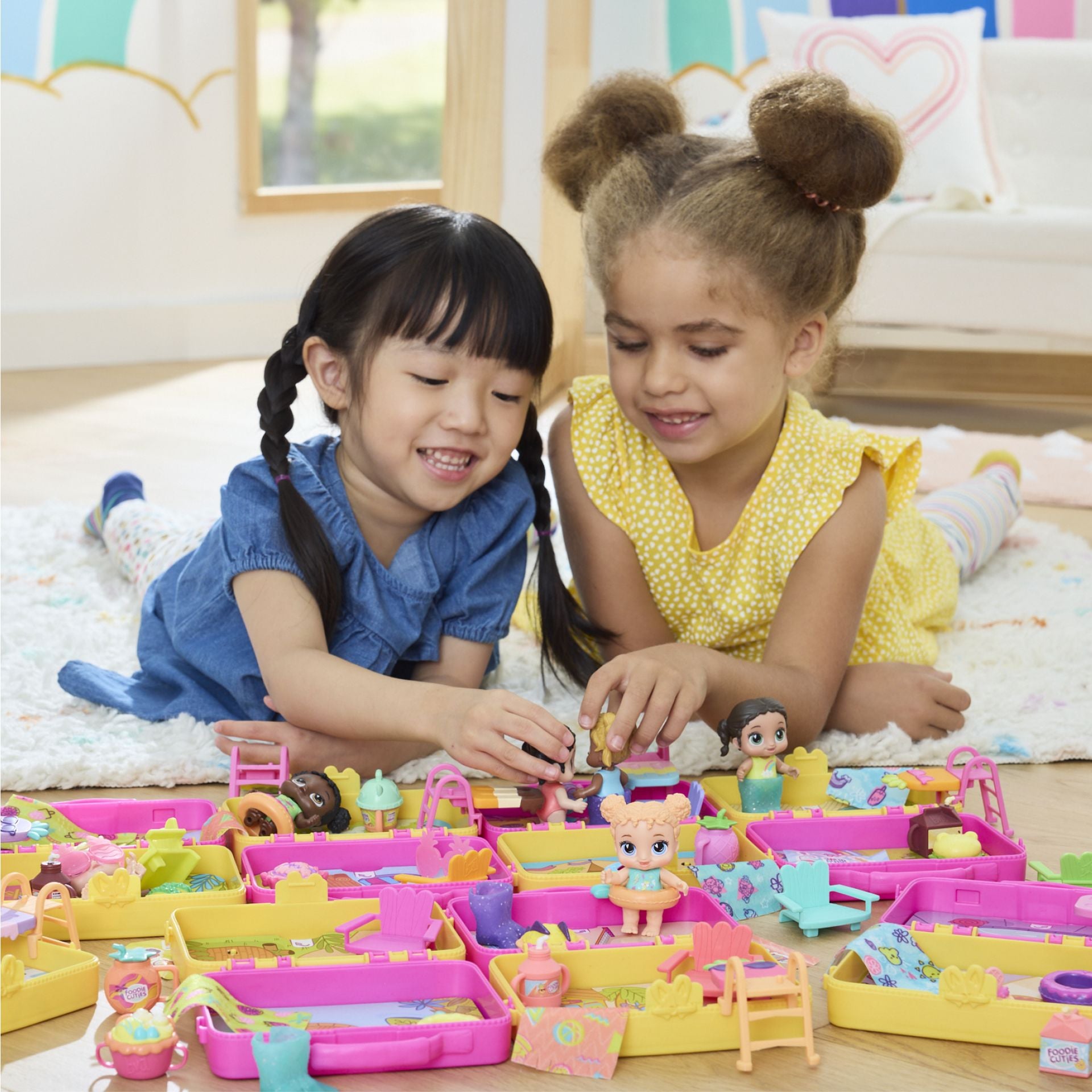 Baby Alive Foodie Cuties Sun Series 3 Surprise Doll & Accessories