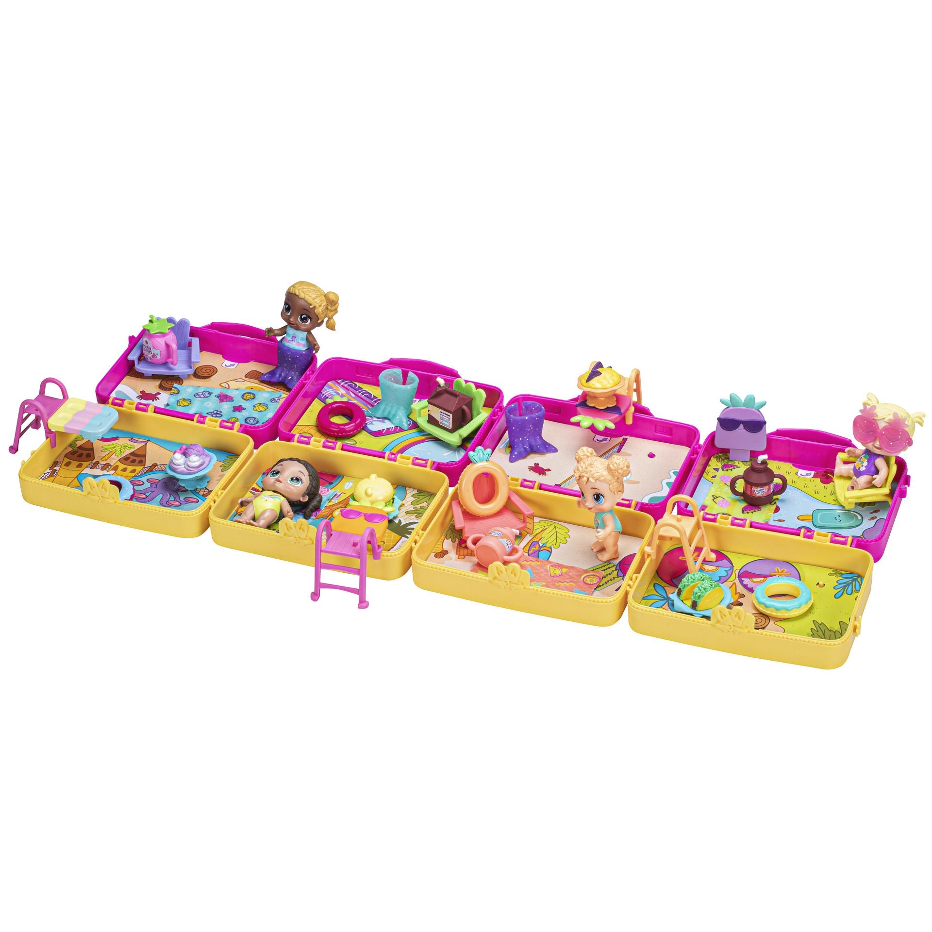 Baby Alive Foodie Cuties Sun Series 3 Surprise Doll & Accessories