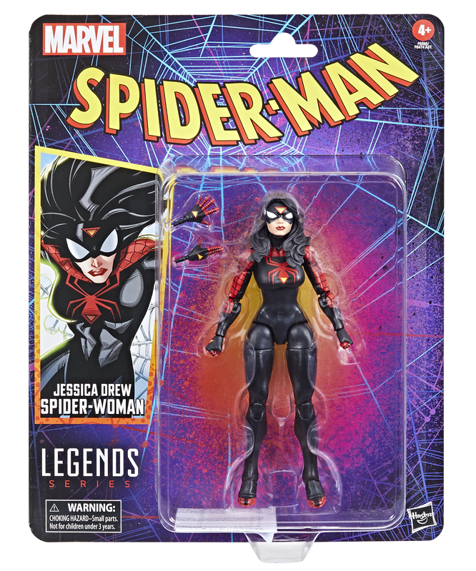 Marvel Spider-Man Legends Series 6 Inch Action Figure - Jessica Drew Spider-Woman