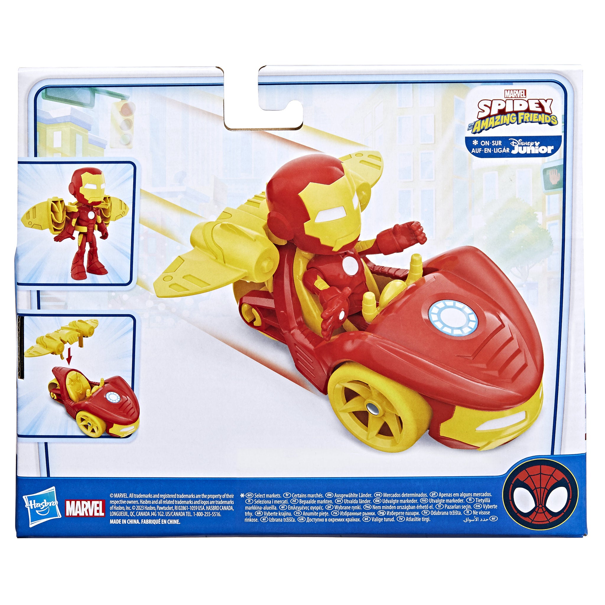 Spidey And His Amazing Friends Iron Racer