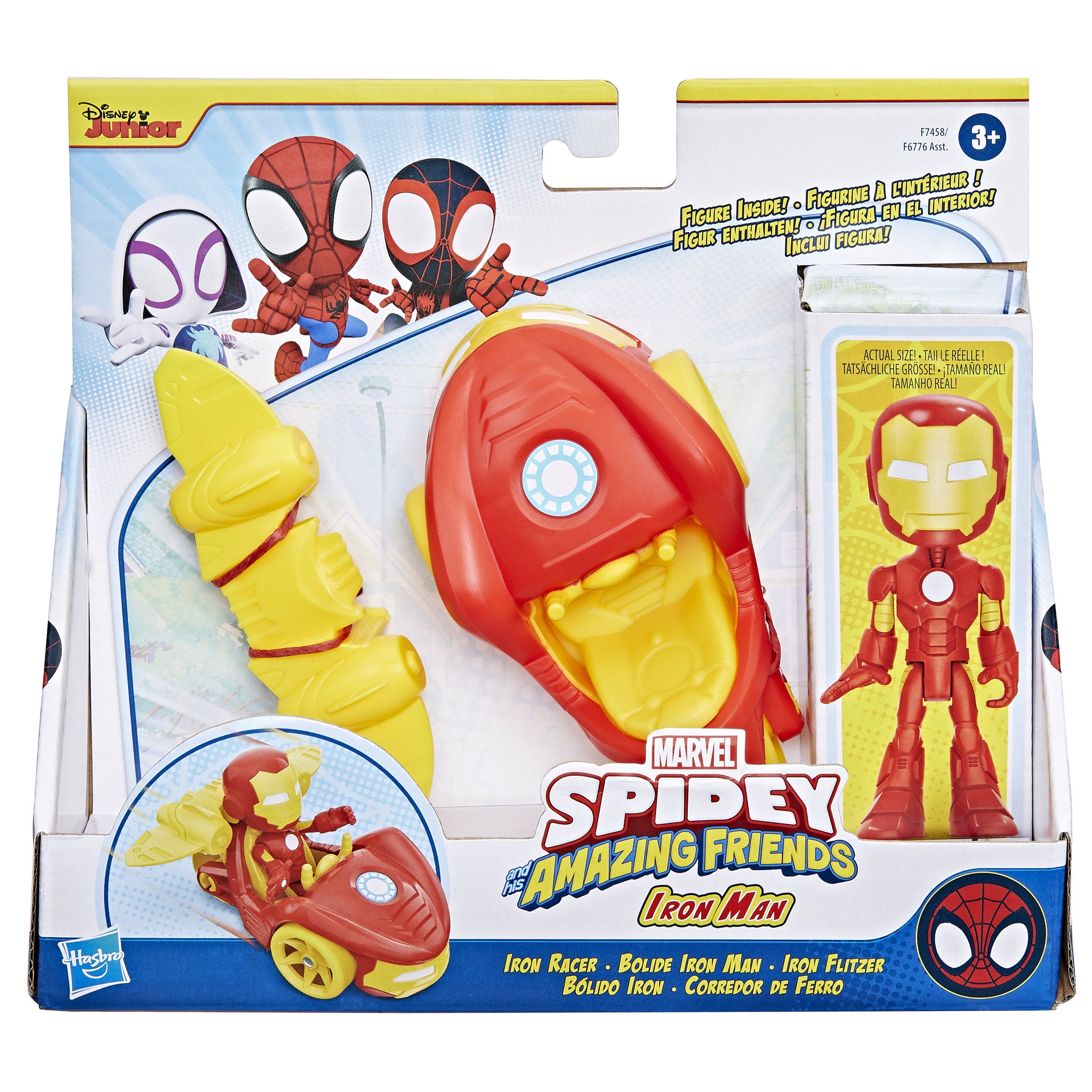 Spidey And His Amazing Friends Iron Racer – Toyworld Australia