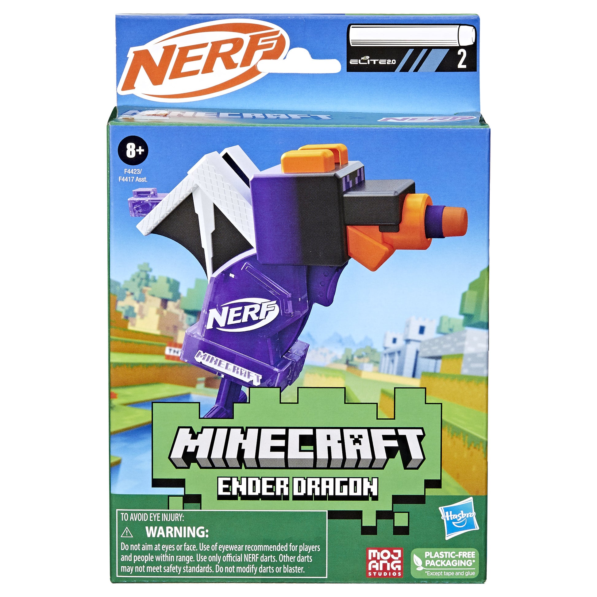 NERF Microshots Minecraft - Ender Dragon - Toyworld Australia