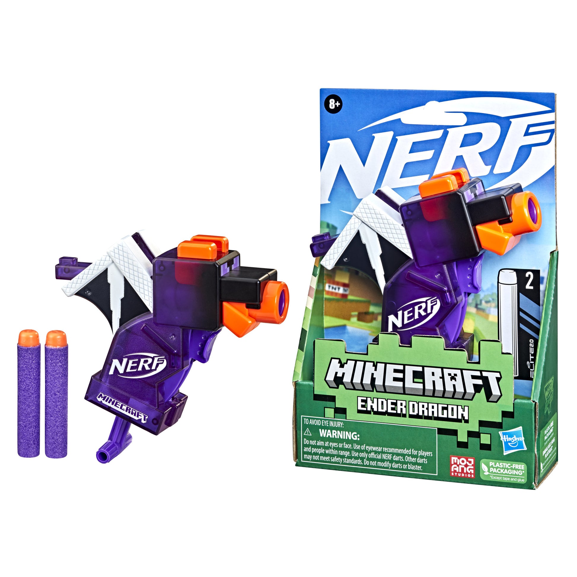 NERF Microshots Minecraft - Ender Dragon - Toyworld Australia