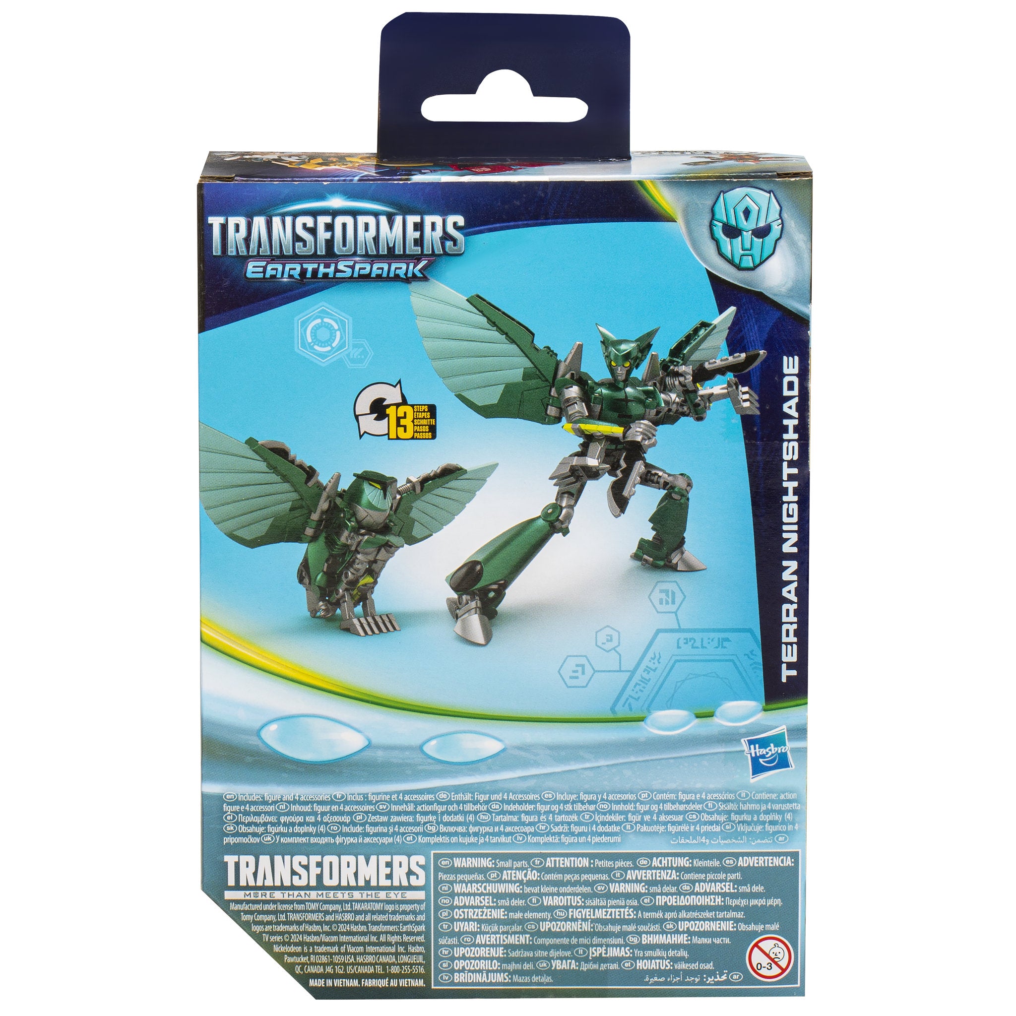Transformers Earthspark Deluxe 5 Inch Figure - Terran Nightshade