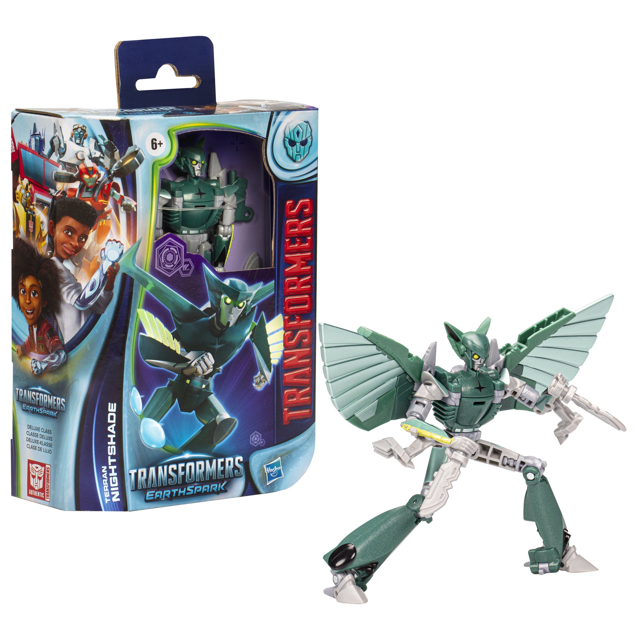 Transformers Earthspark Deluxe 5 Inch Figure - Terran Nightshade
