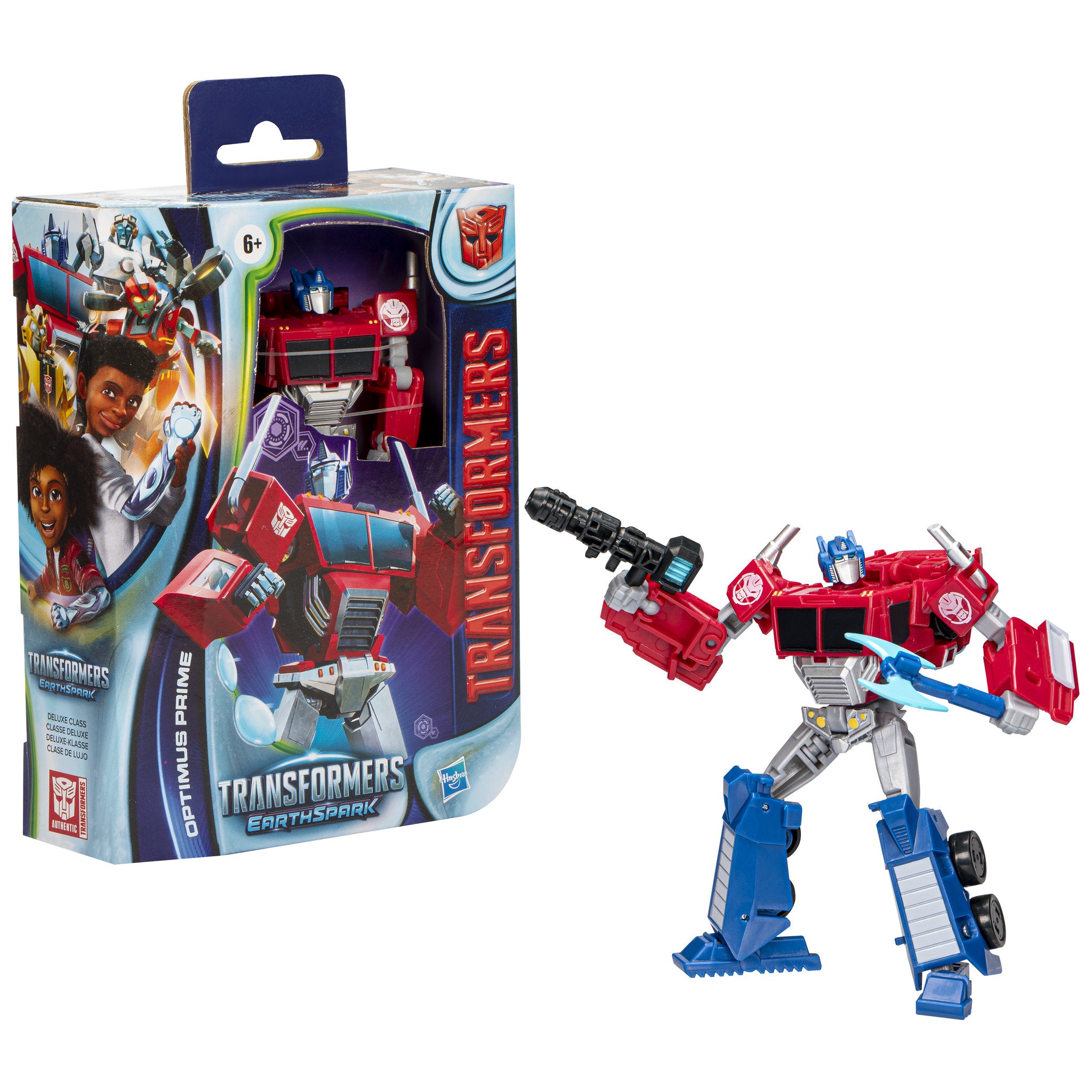 Transformers Earthspark Deluxe 5 Inch Figure - Optimus Prime