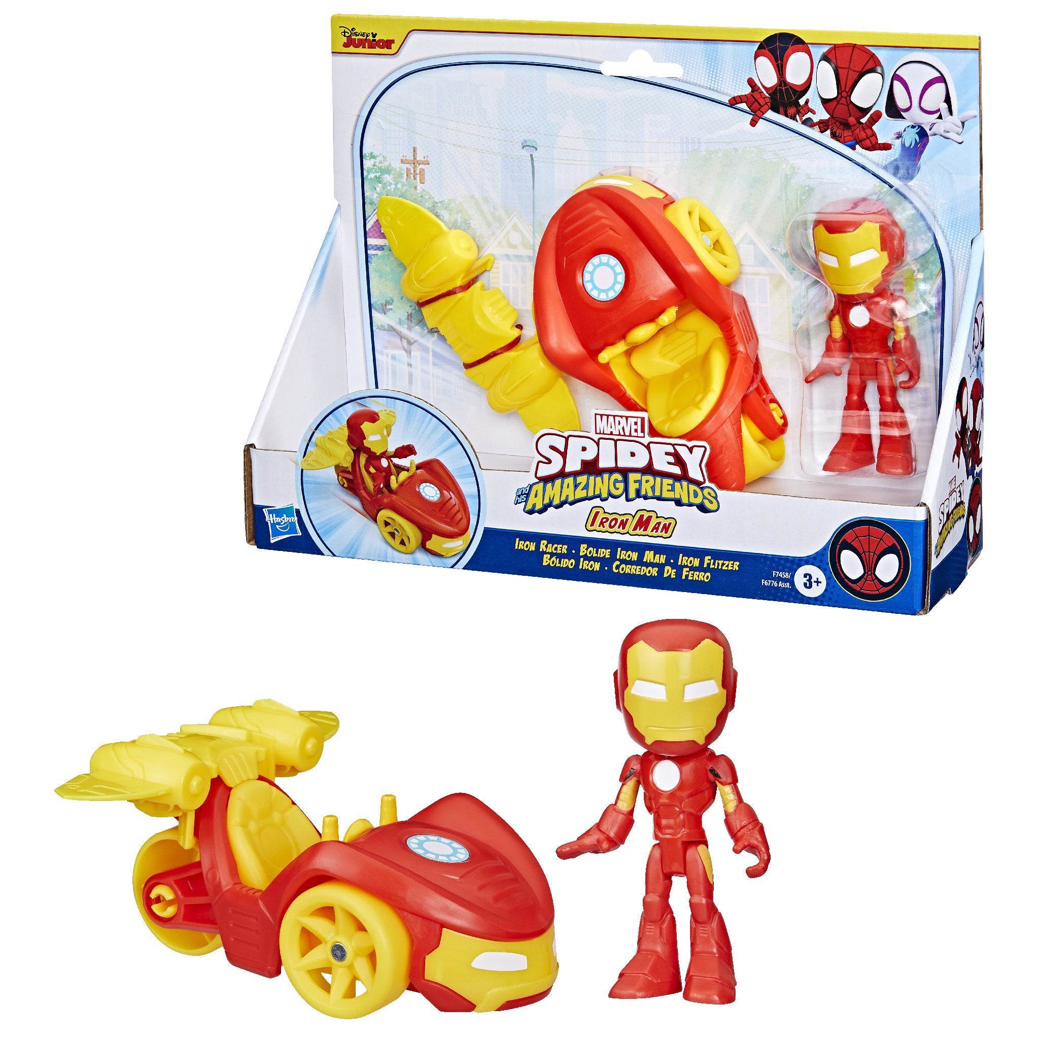 Marvel Spidey and his Amazing Friends Iron Racer Set