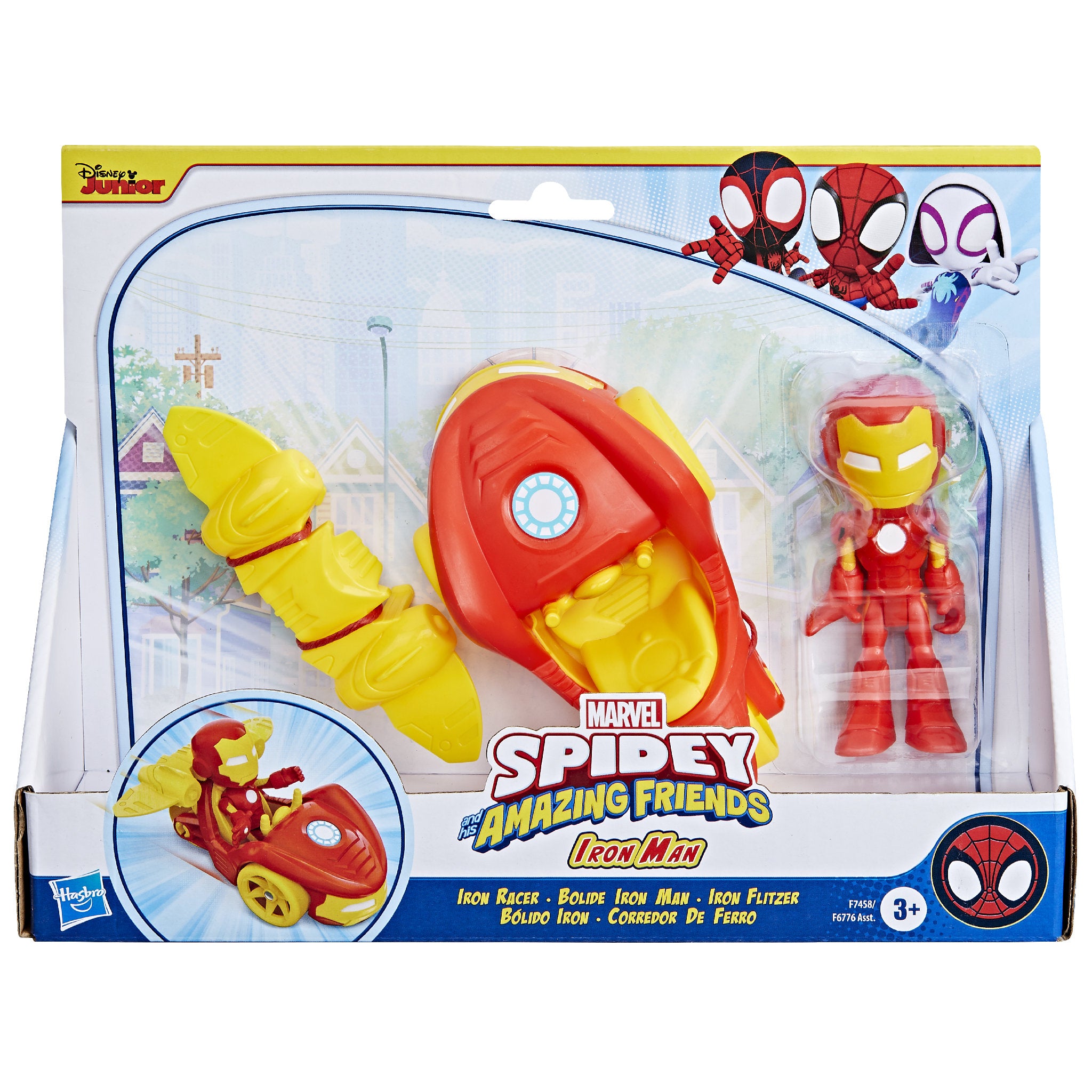 Marvel Spidey and his Amazing Friends Iron Racer Set