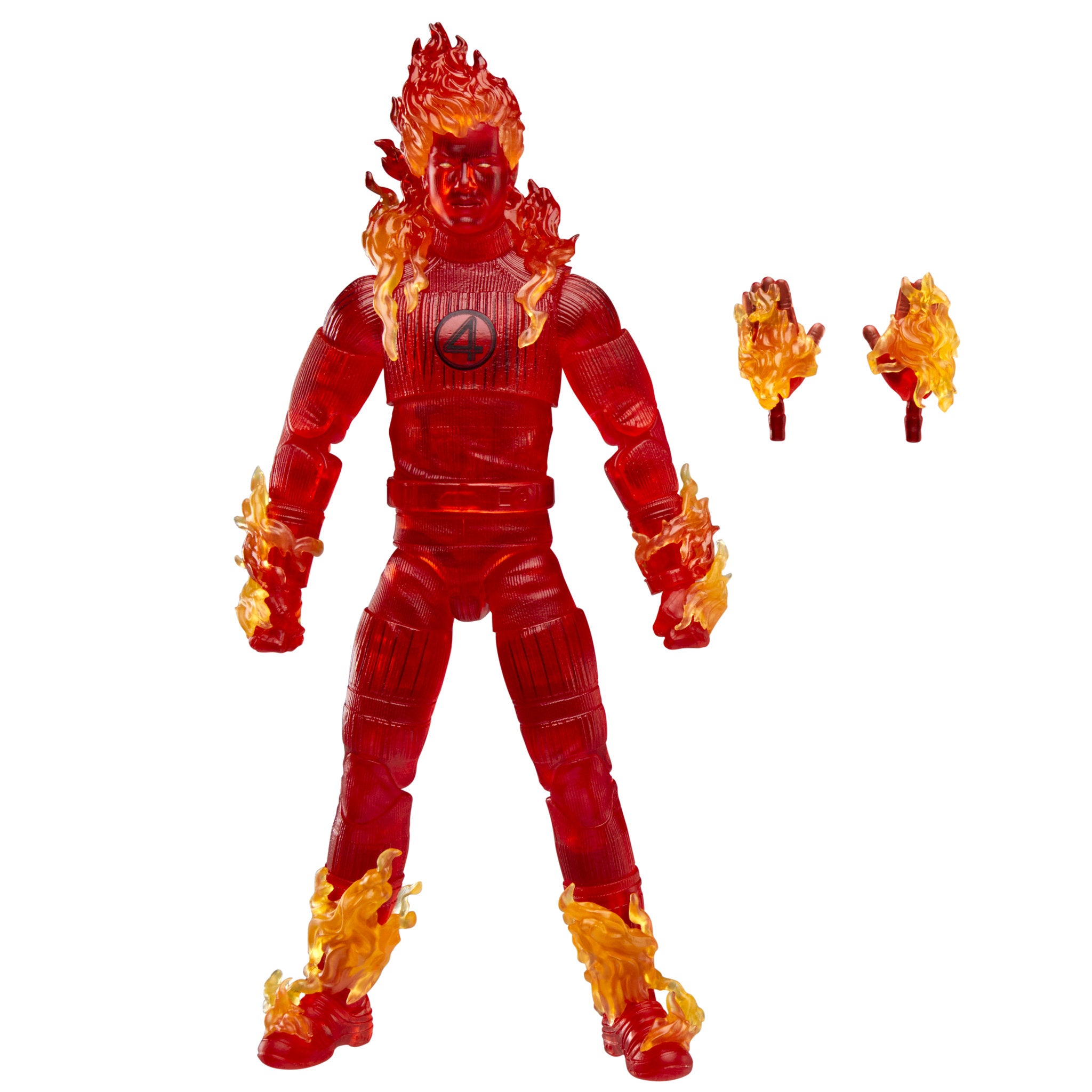 Marvel Legends Series The Fantastic 4 First Steps Action Figure - Human Torch
