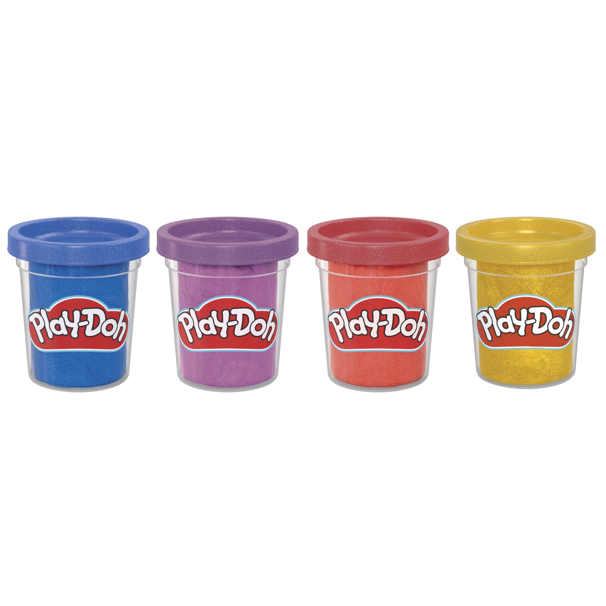 Play-Doh Speciality Compound - Shimmery Metallics 4 Pack