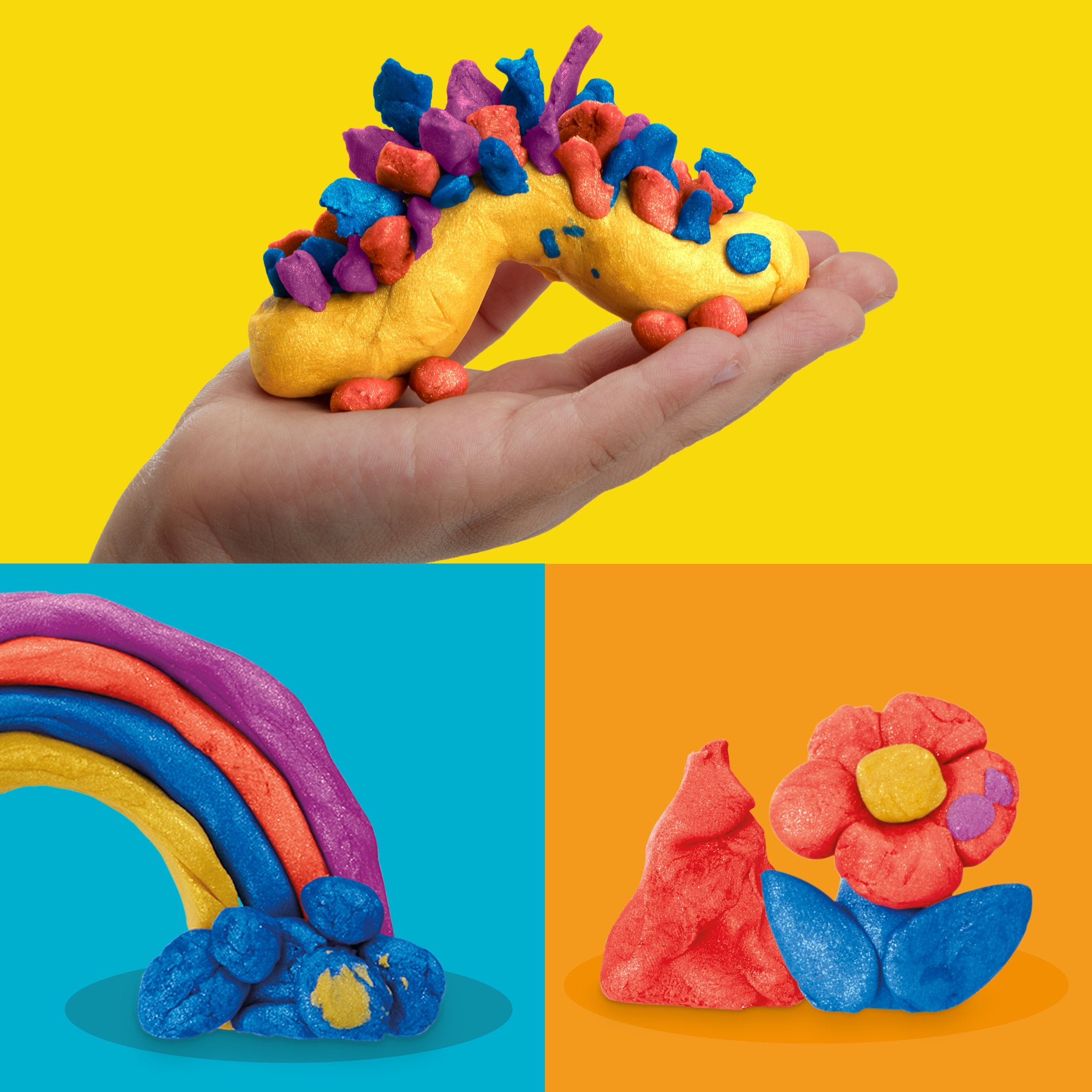 Play-Doh Speciality Compound - Shimmery Metallics 4 Pack