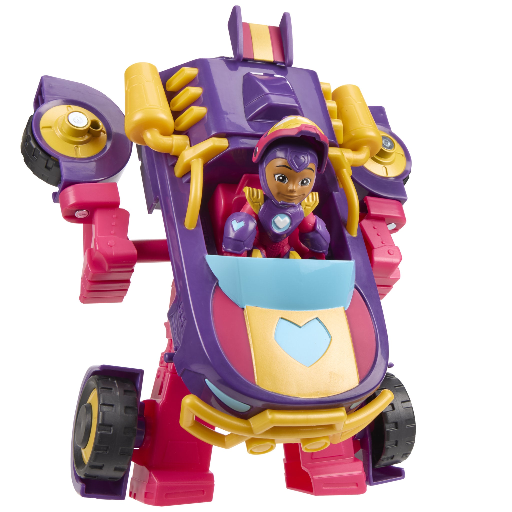Marvel Iron Man and His Awesome Friends 
Ironheart 2-In-1 Mech Suit & Vehicle