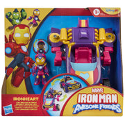 Marvel Iron Man and His Awesome Friends 
Ironheart 2-In-1 Mech Suit & Vehicle