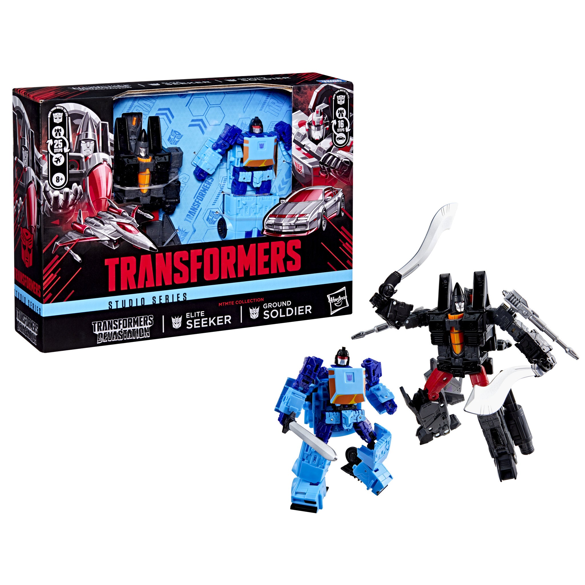 Transformers Studio Series Devastation Action Figure - Elite Seeker vs Ground Soldier 2 Pack