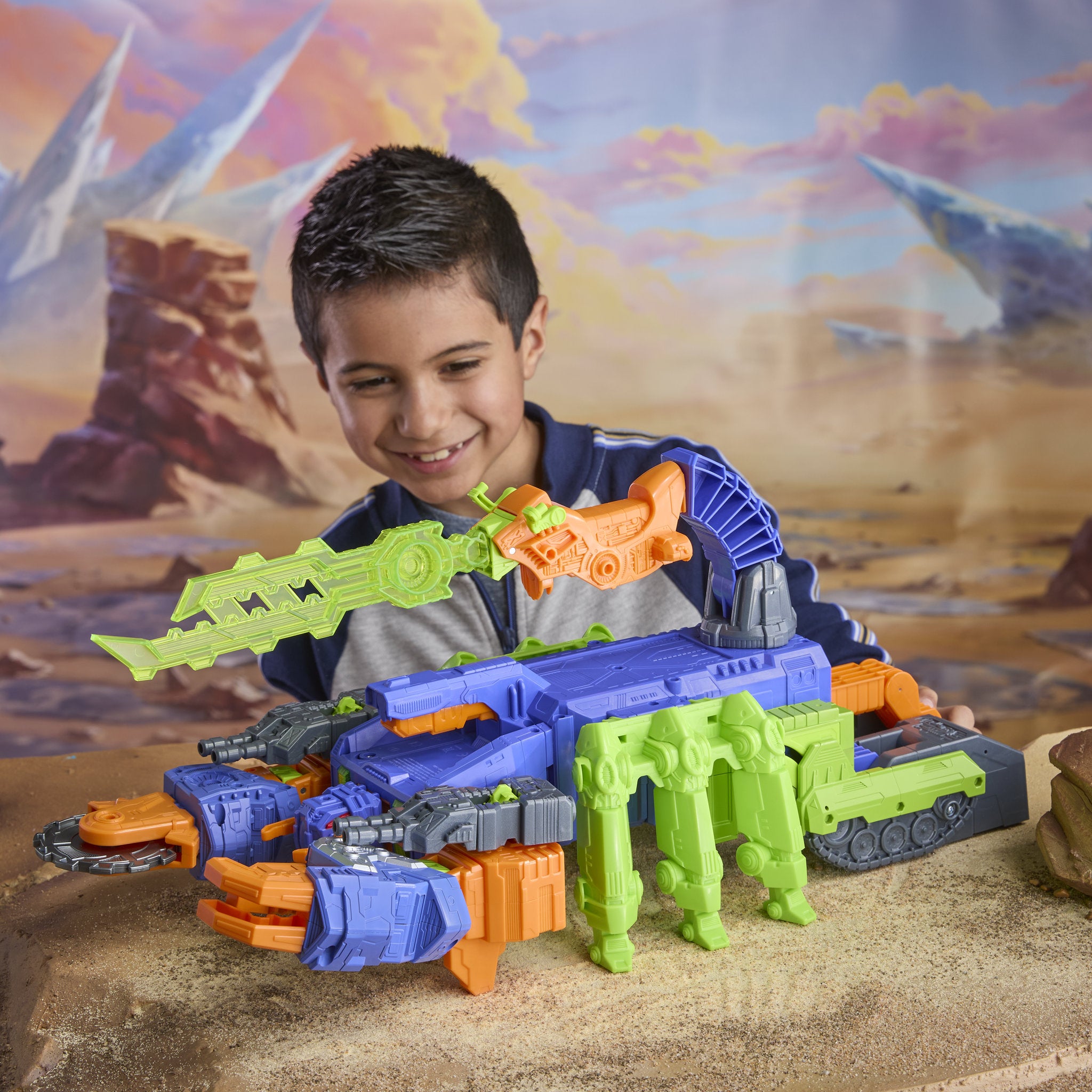 Transformers Cyberworld Scorponok Strike Battle Set