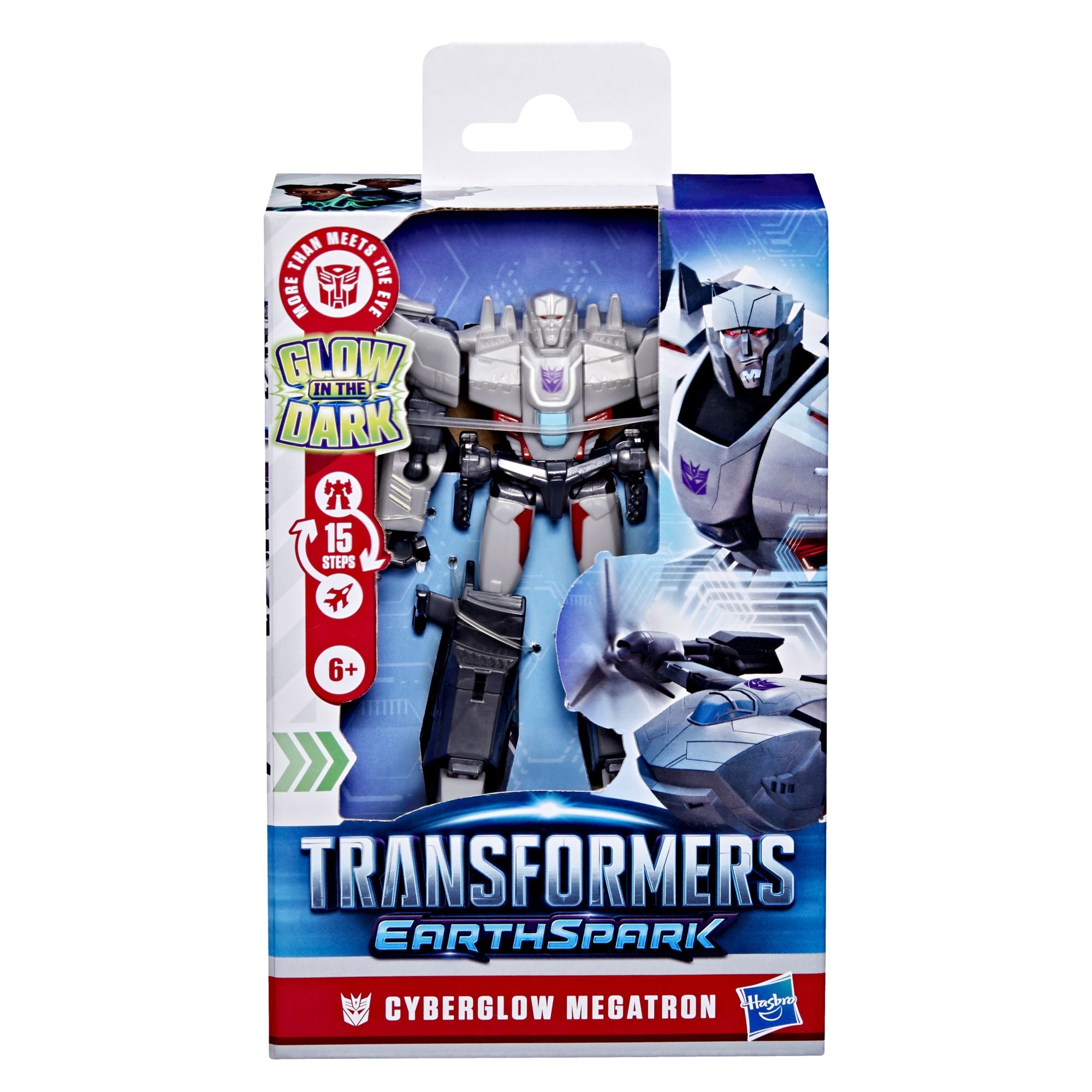 Transformers: EarthSpark Deluxe Class Cyberglow Megatron Figure