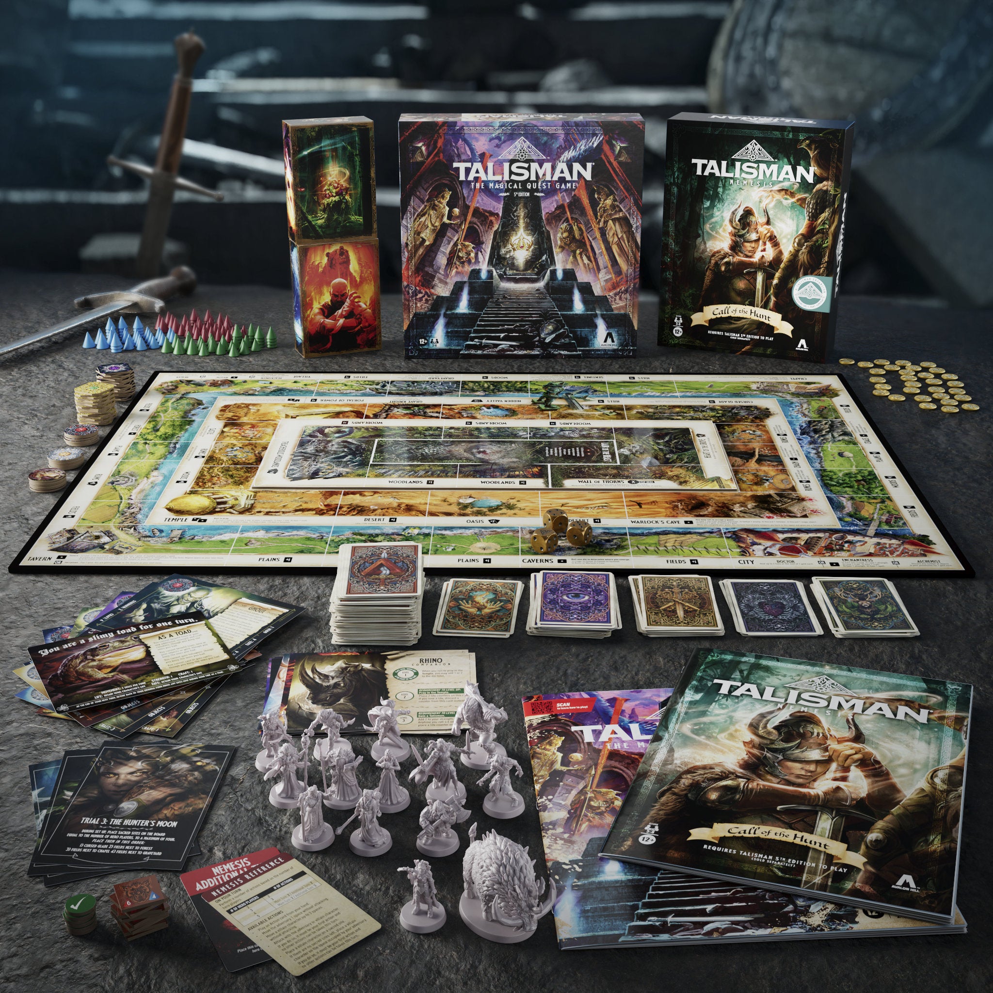 Talisman Nemesis Board Game
