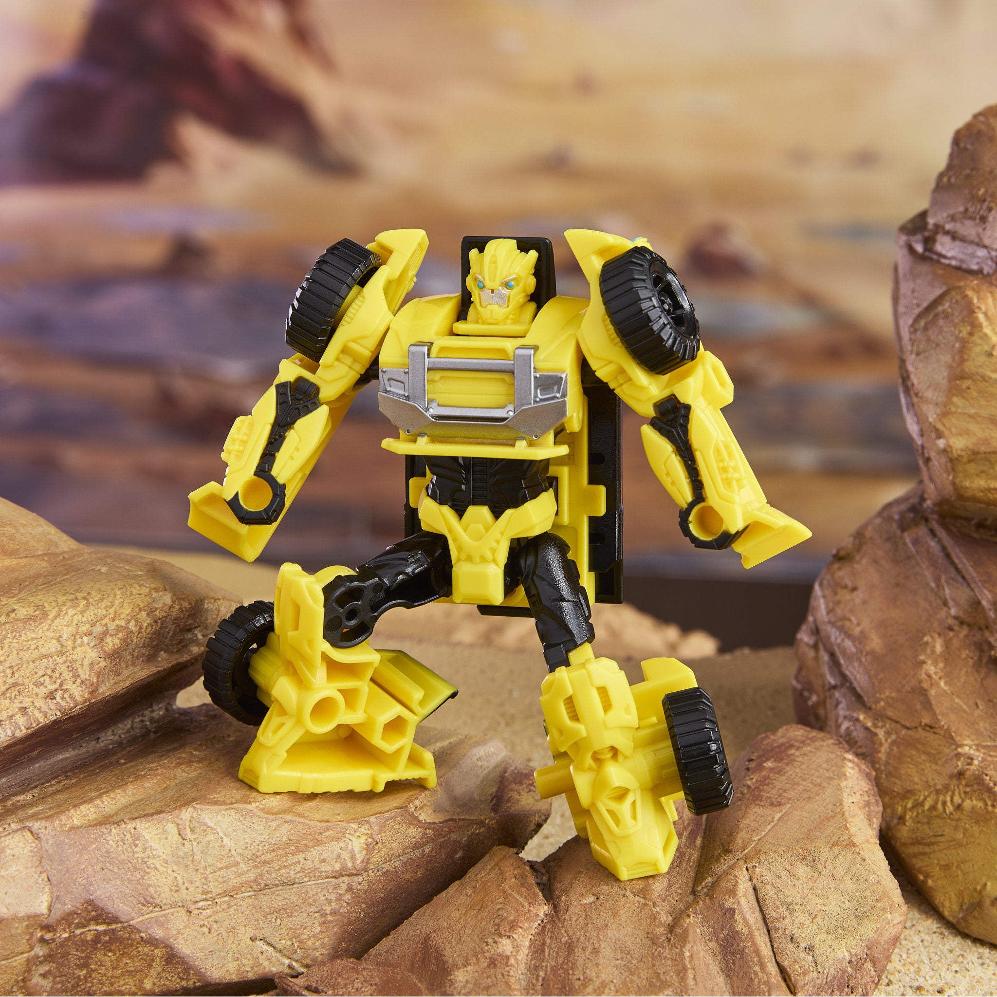 Transformers Cyberworld Armored Cyber Changers - Bumblebee Offroad