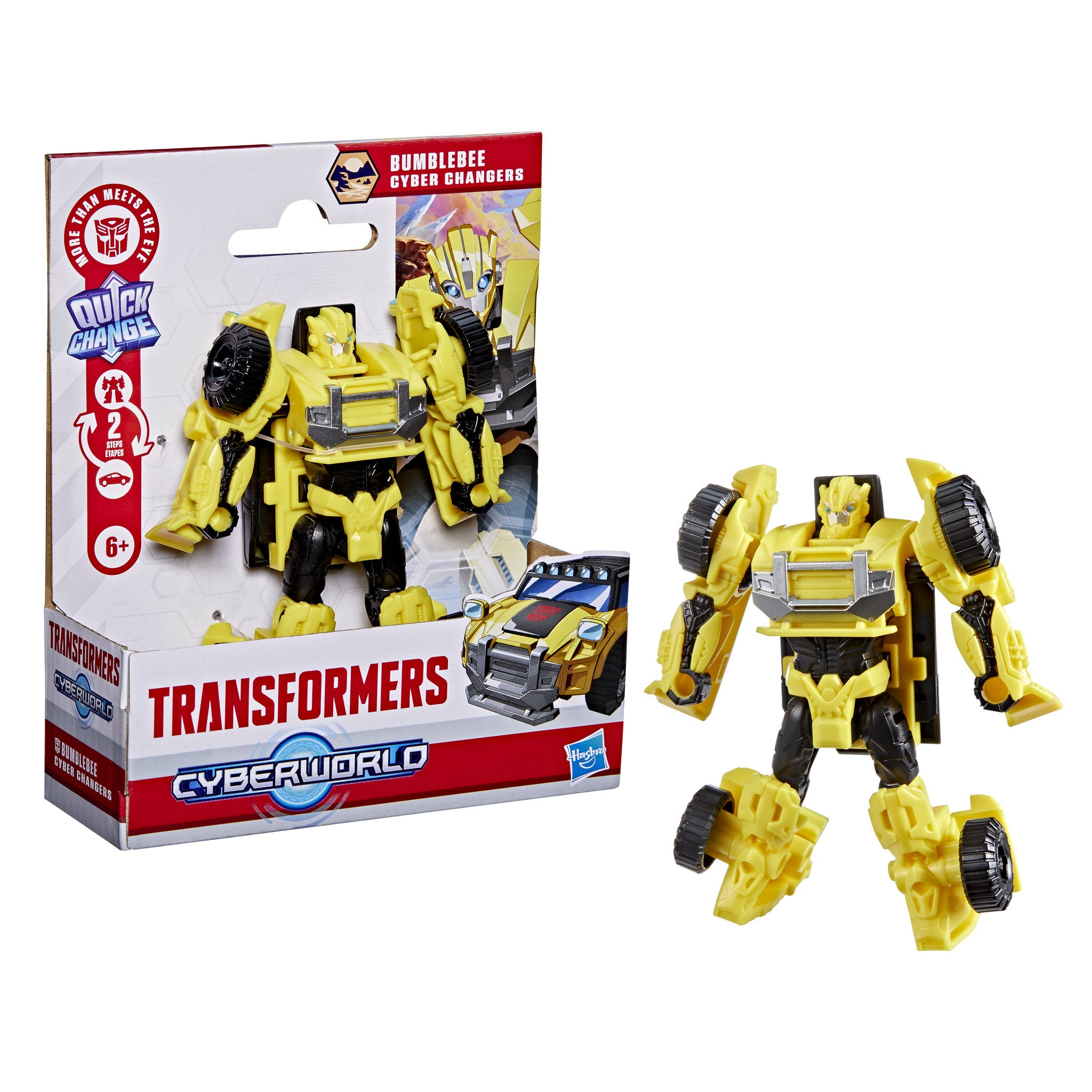 Transformers Cyberworld Armored Cyber Changers - Bumblebee Offroad