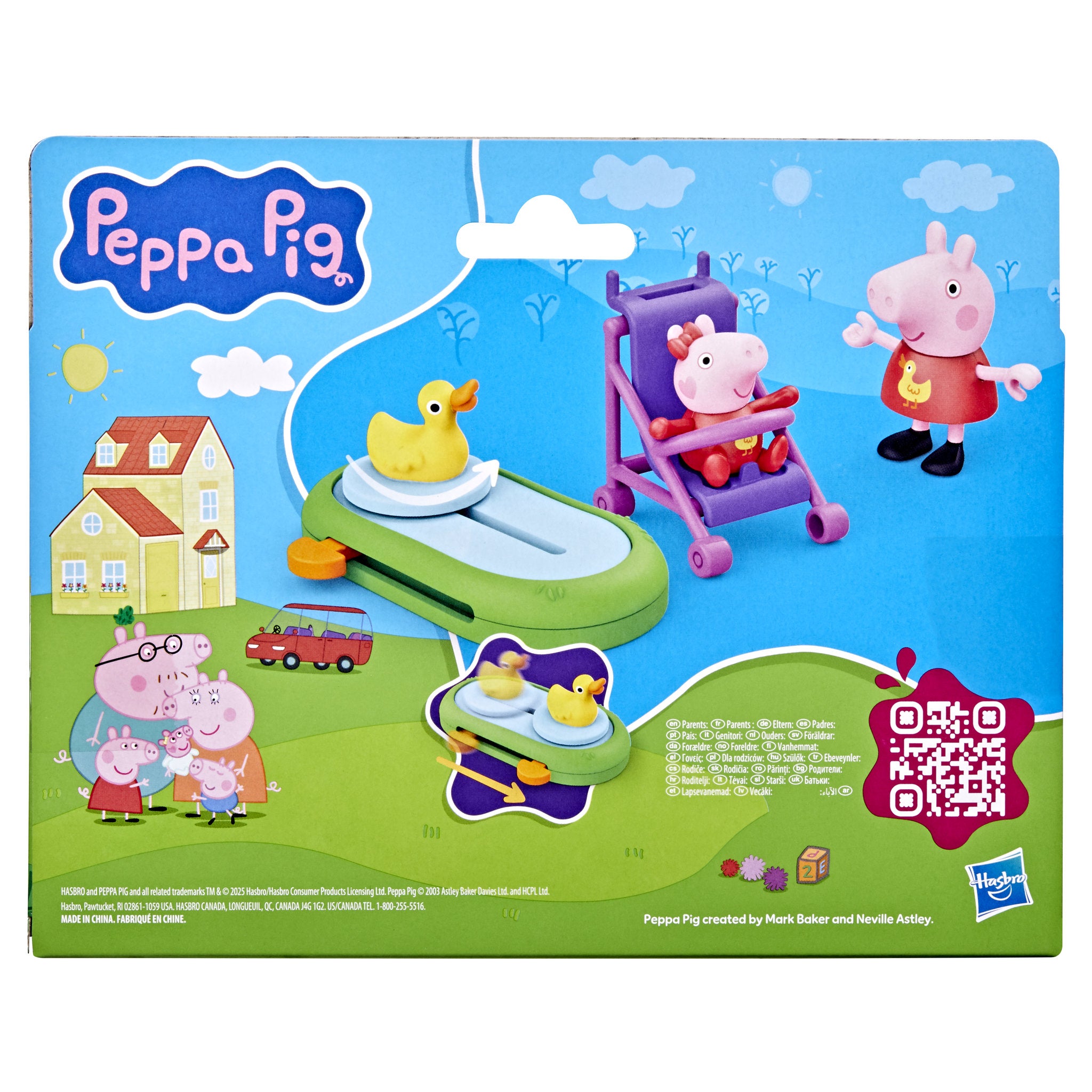 Peppa Pig Peppa and Evie's Park Fun Playset