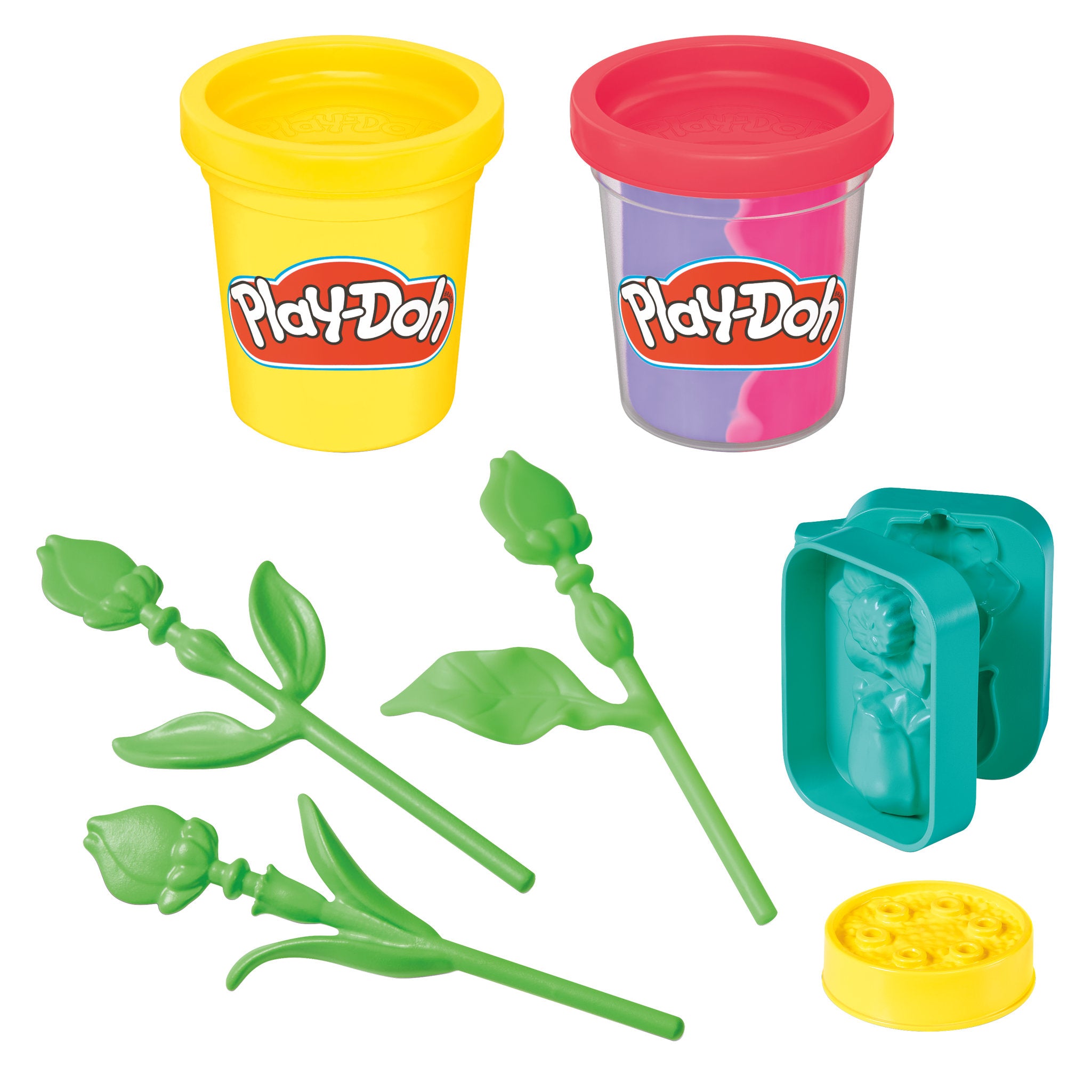 Play-Doh Lil Flowers - Tulips and Daffodils