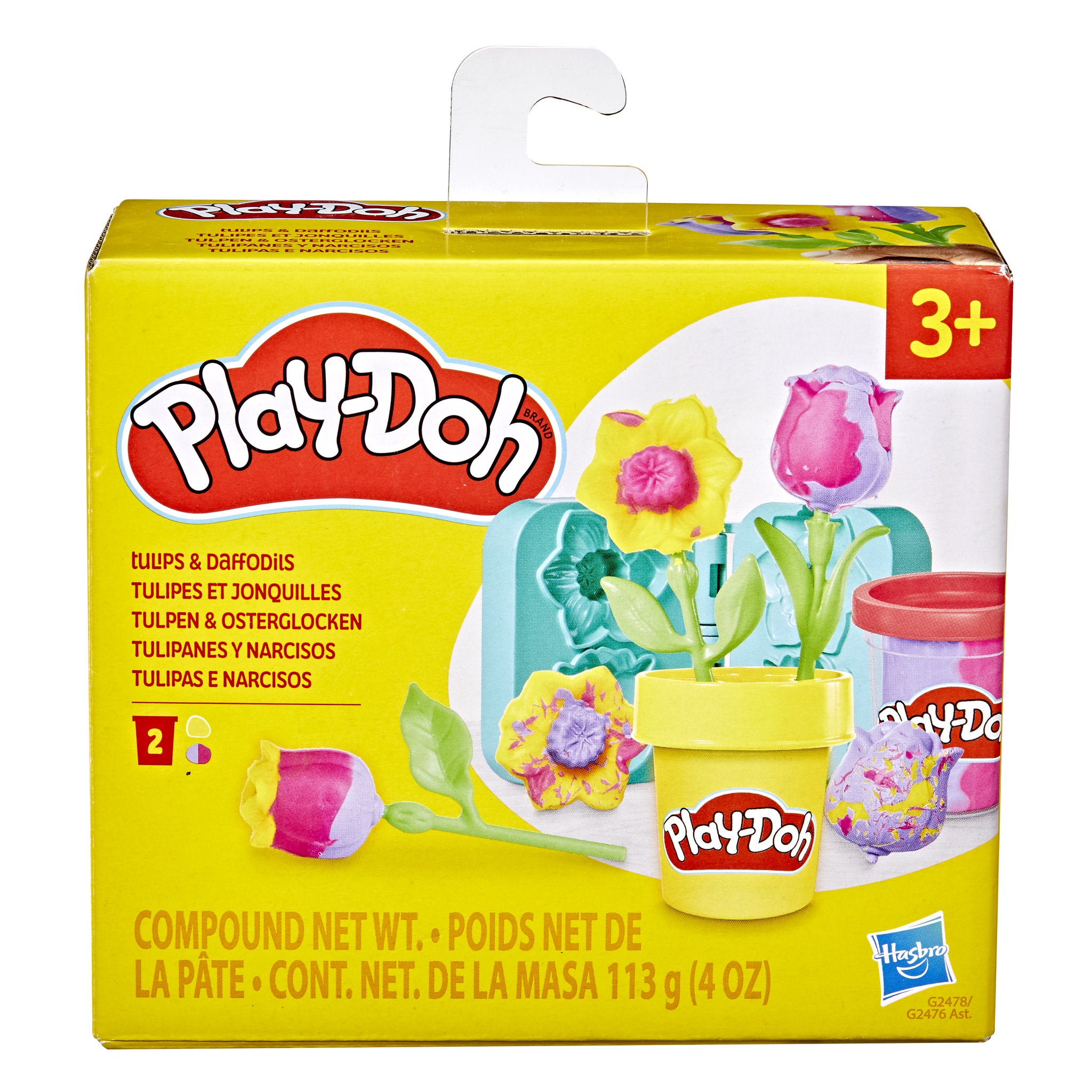 Play-Doh Lil Flowers - Tulips and Daffodils