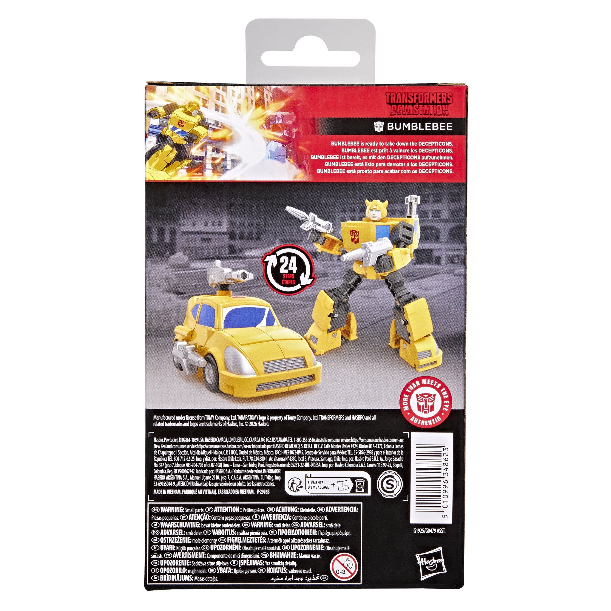 Transformers Studio Series Deluxe Class Transformers Devastation Bumblebee