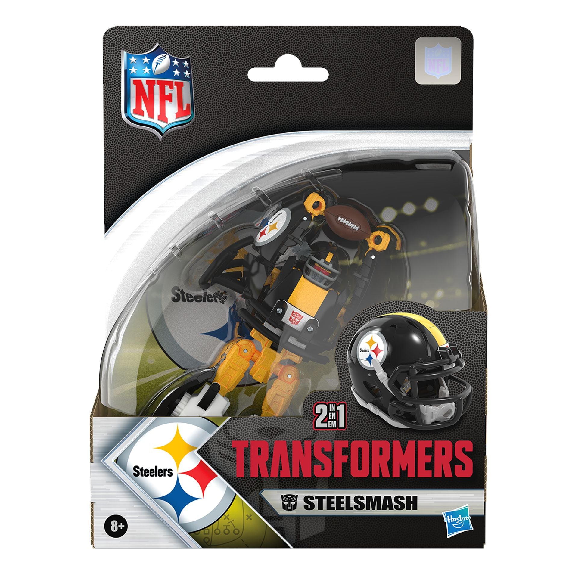 Transformers NFL Pittsburgh Steelers Steelsmash Figure