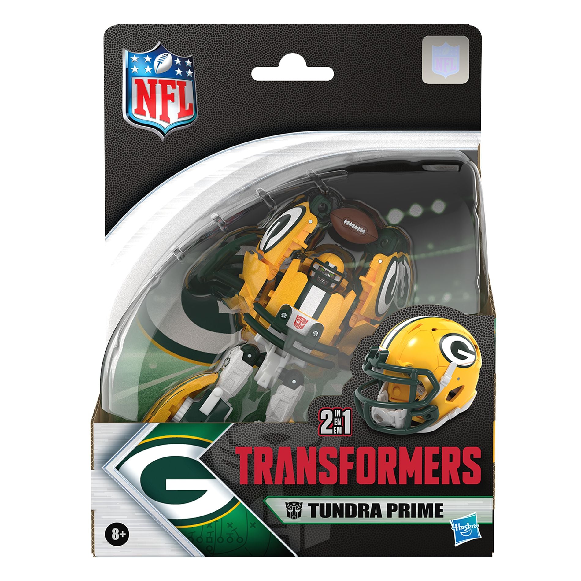 Transformers NFL Green Bay Packers Tundra Prime Figure