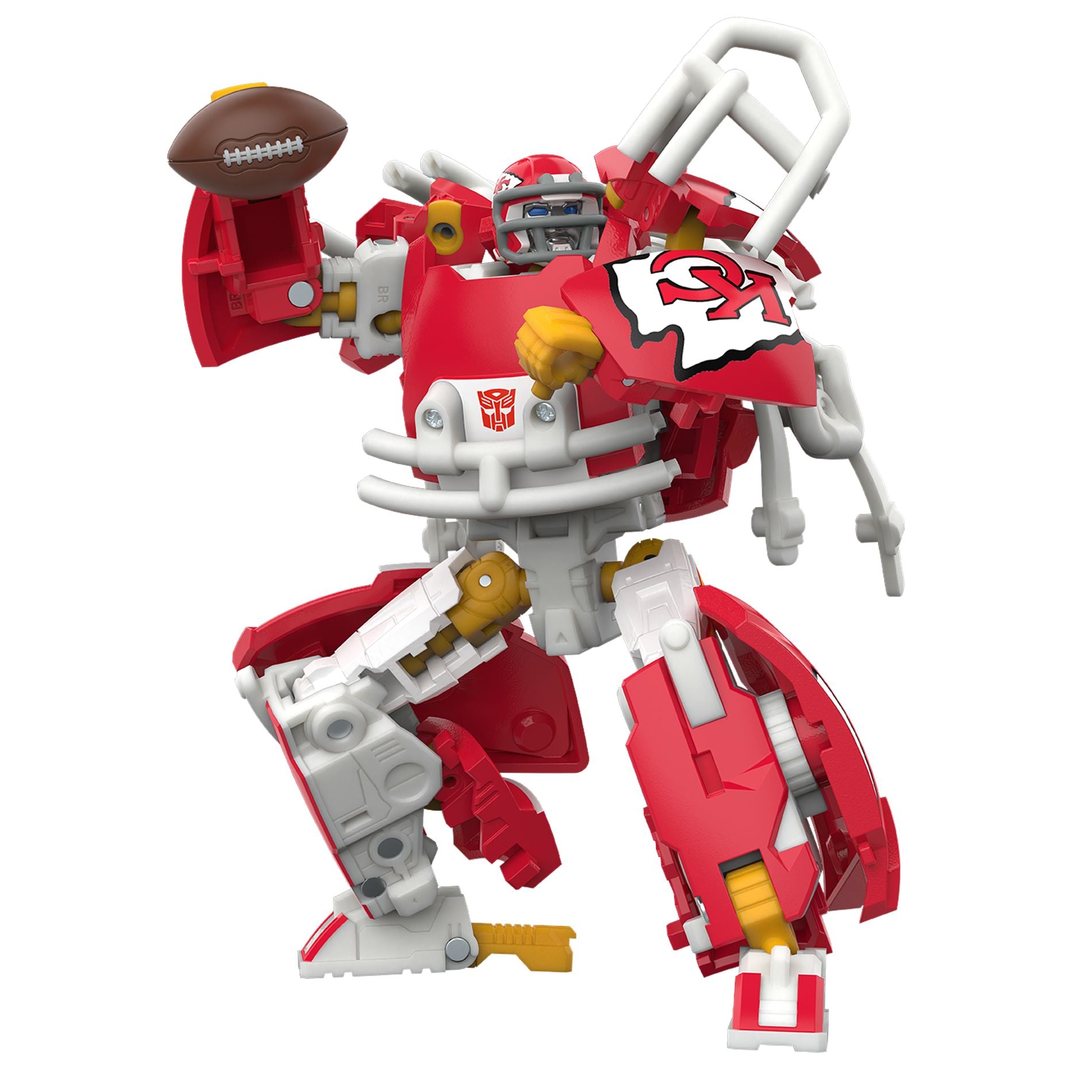 Transformers NFL Kansas City Chiefs KC-59 Figure - Toyworld Australia