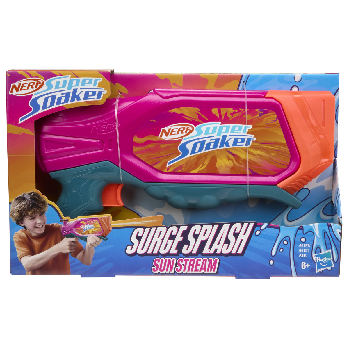 NERF Super Soaker Surge Splash - Sun Stream