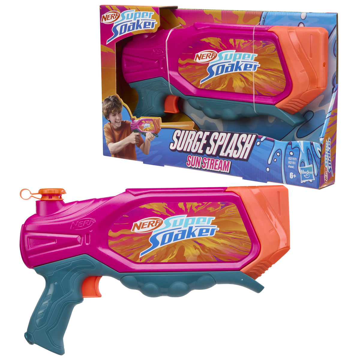 NERF Super Soaker Surge Splash - Sun Stream
