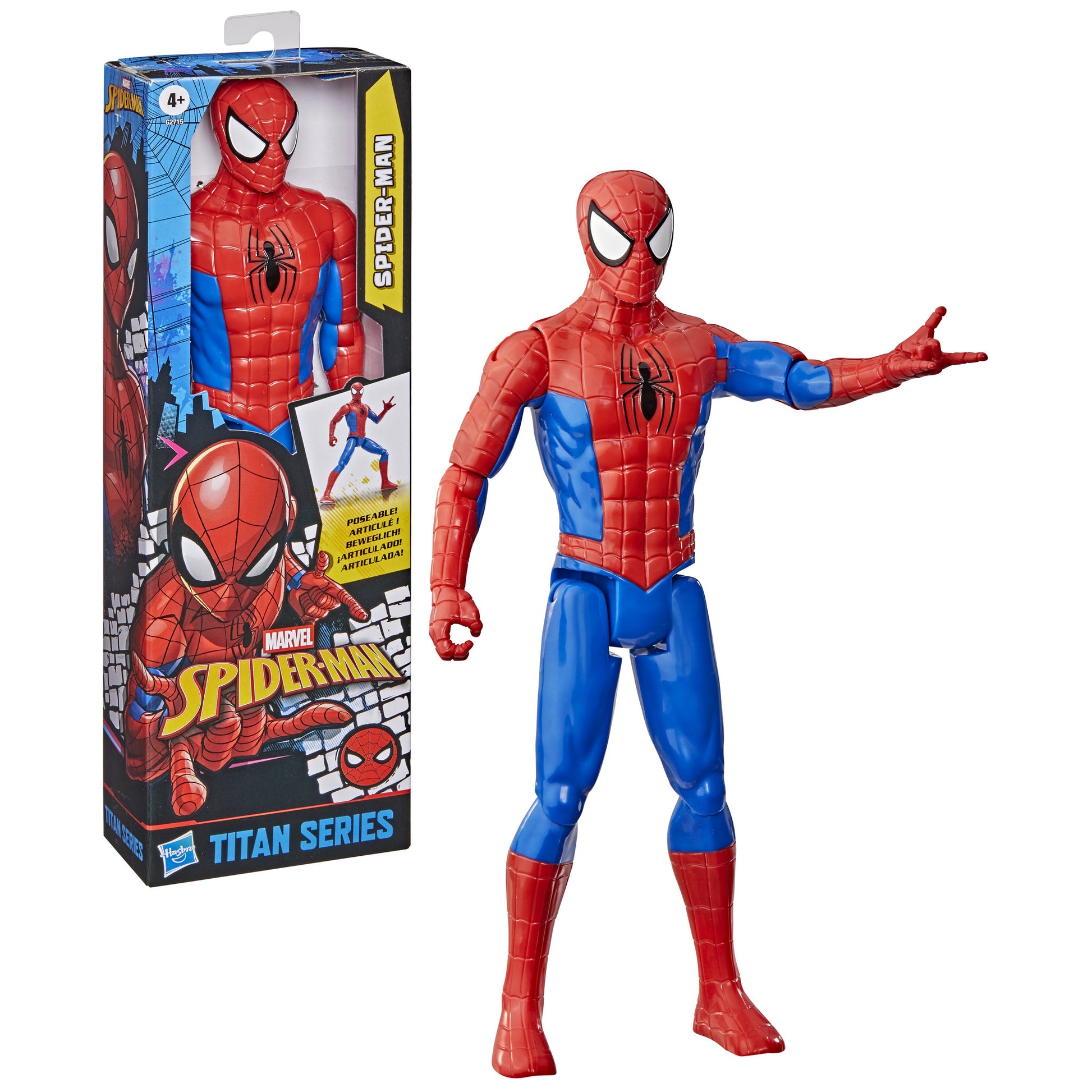 Marvel Spider-Man Titan Series 12 Inch Figure - Spider-Man - Toyworld Australia