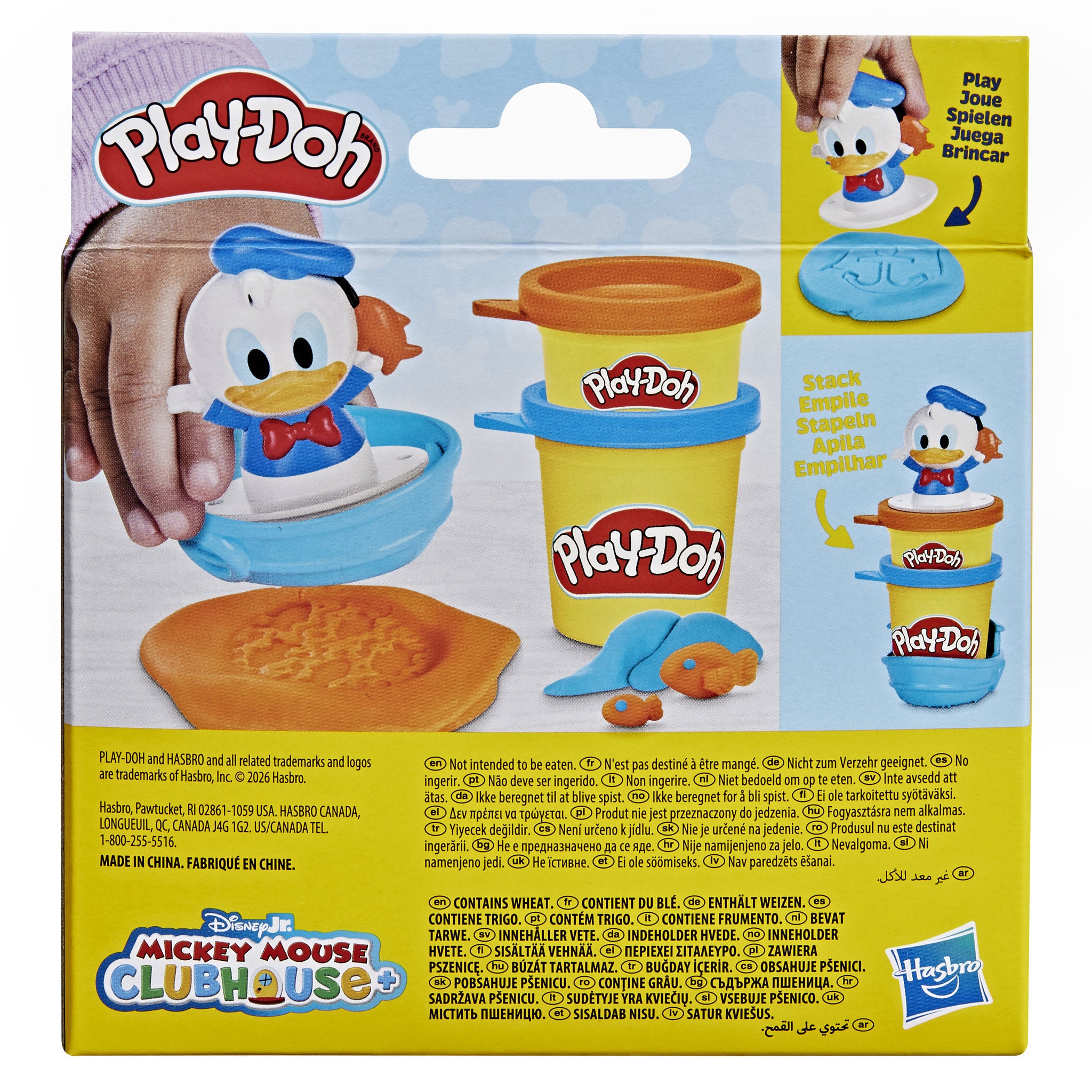 Play-Doh Disney Junior Stamp And Go Donald Duck