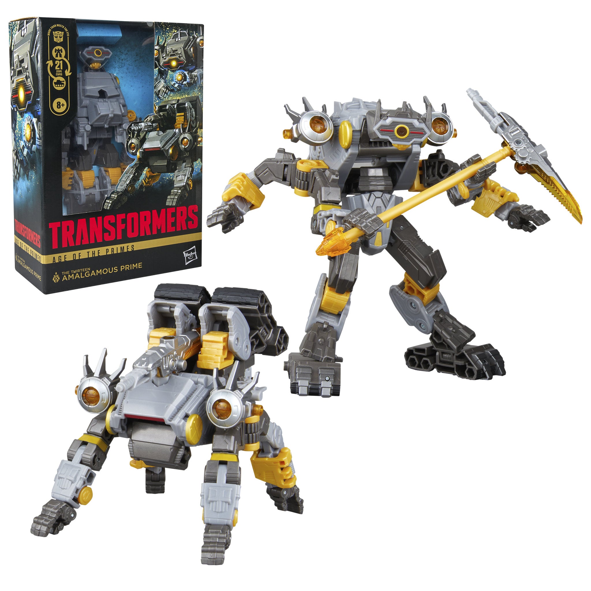 Transformers Age of the Primes 5.5 Inch Action Figure - The Thirteen Amalgamous Prime