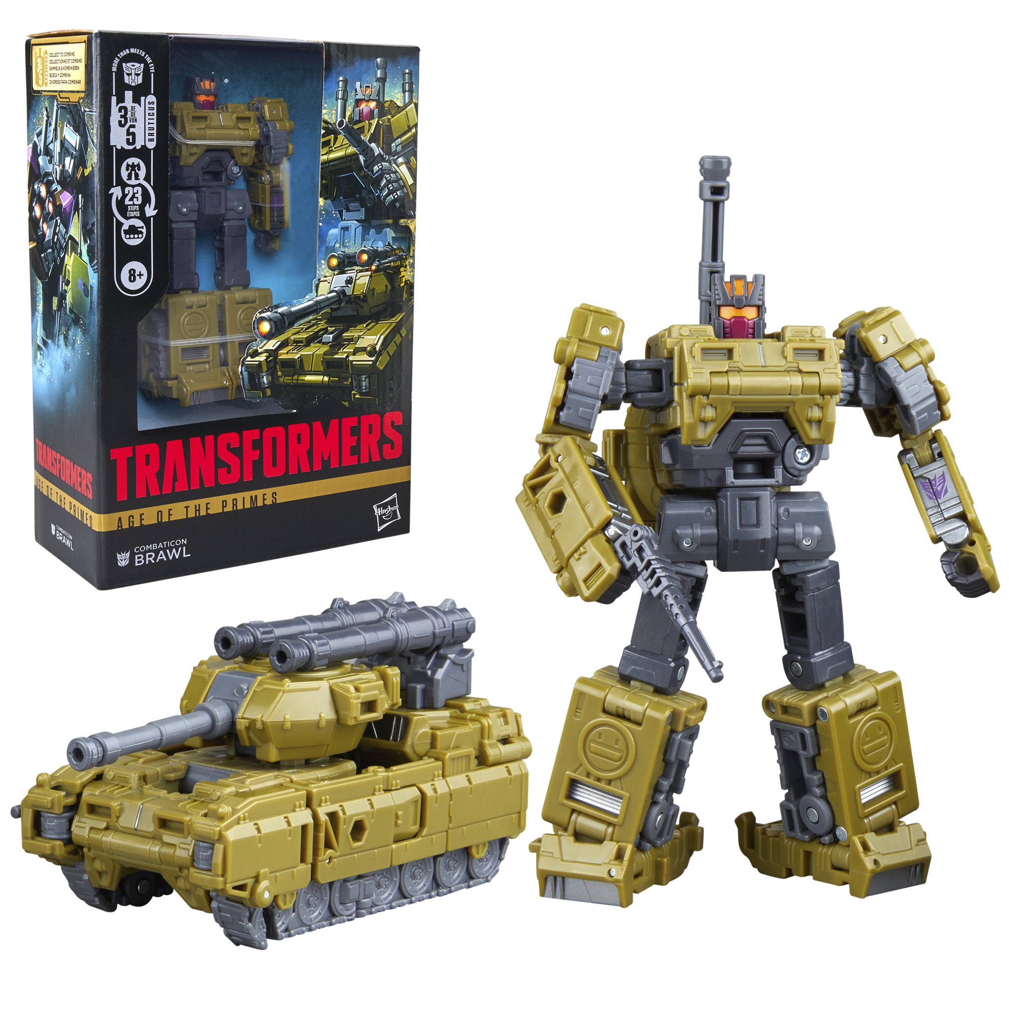Transformers Age of the Primes 5.5 Inch Action Figure - Combaticon Brawl