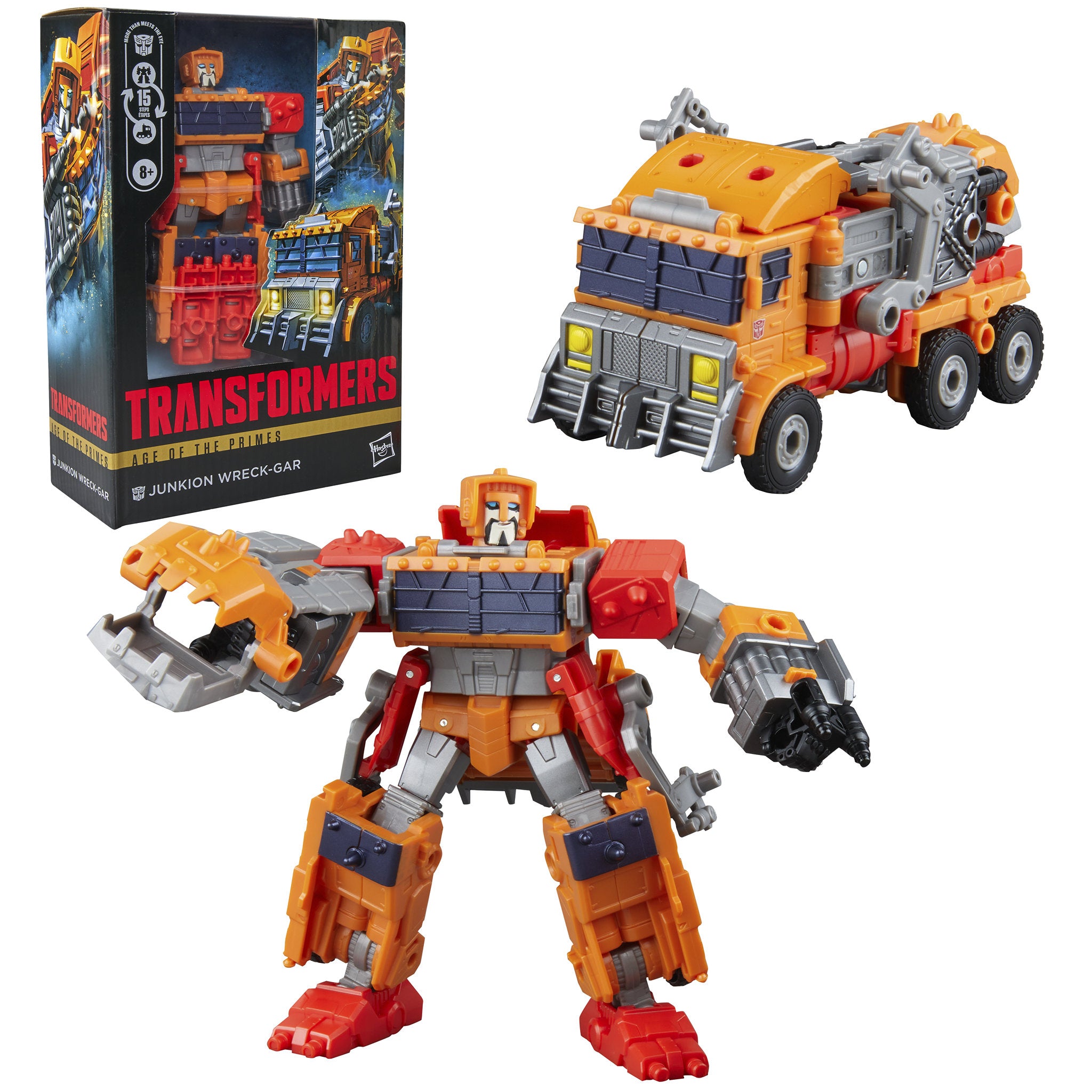 Transformers Age of the Primes 7.5 Inch Action Figure - Junkion Wreck-Gar