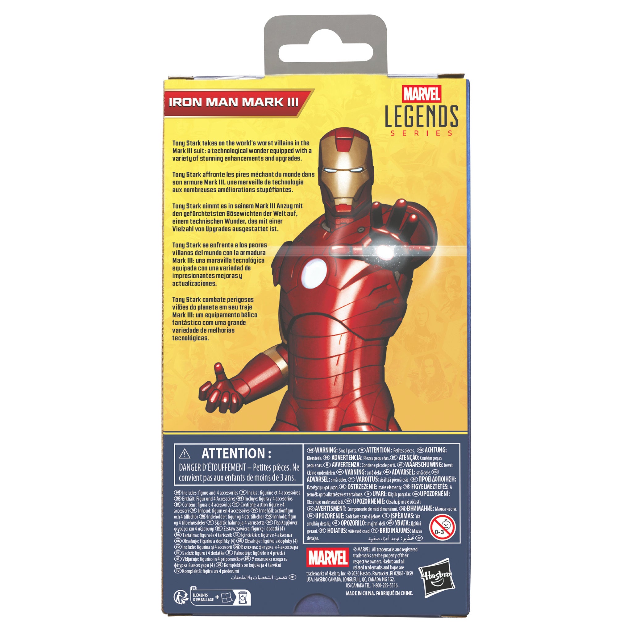 Marvel Avengers Legends Series Iron Man Mark III