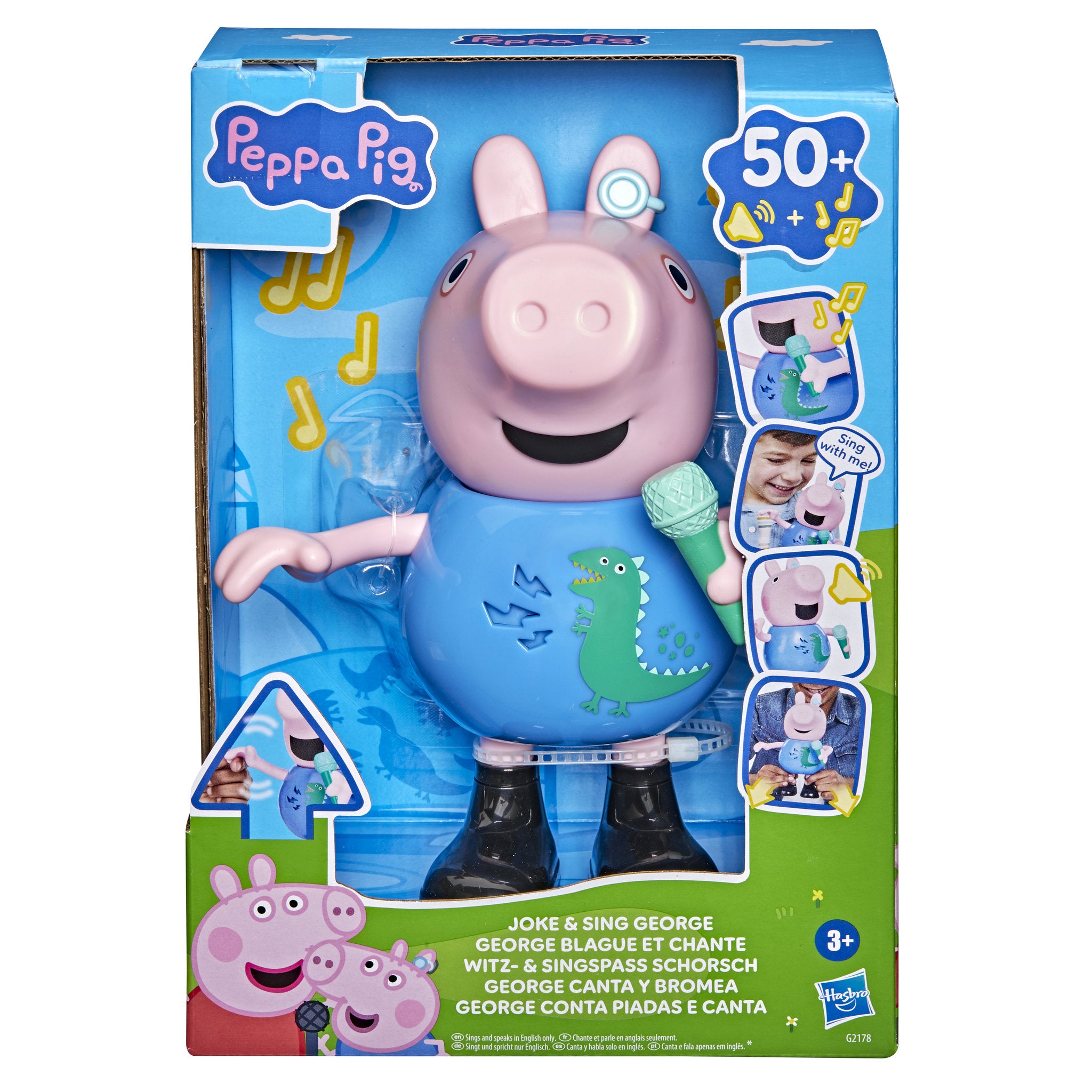 Peppa Pig Joke Sing George Figure Toyworld Australia peppa-pig-joke-sing-george-figure-toyworld-australia