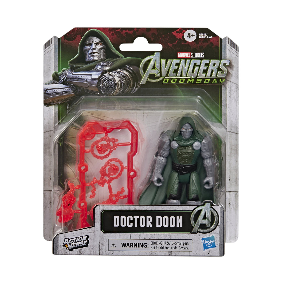 Marvel Avengers Doomsday ActionVerse 4.5 Inch Figure - Doctor Doom