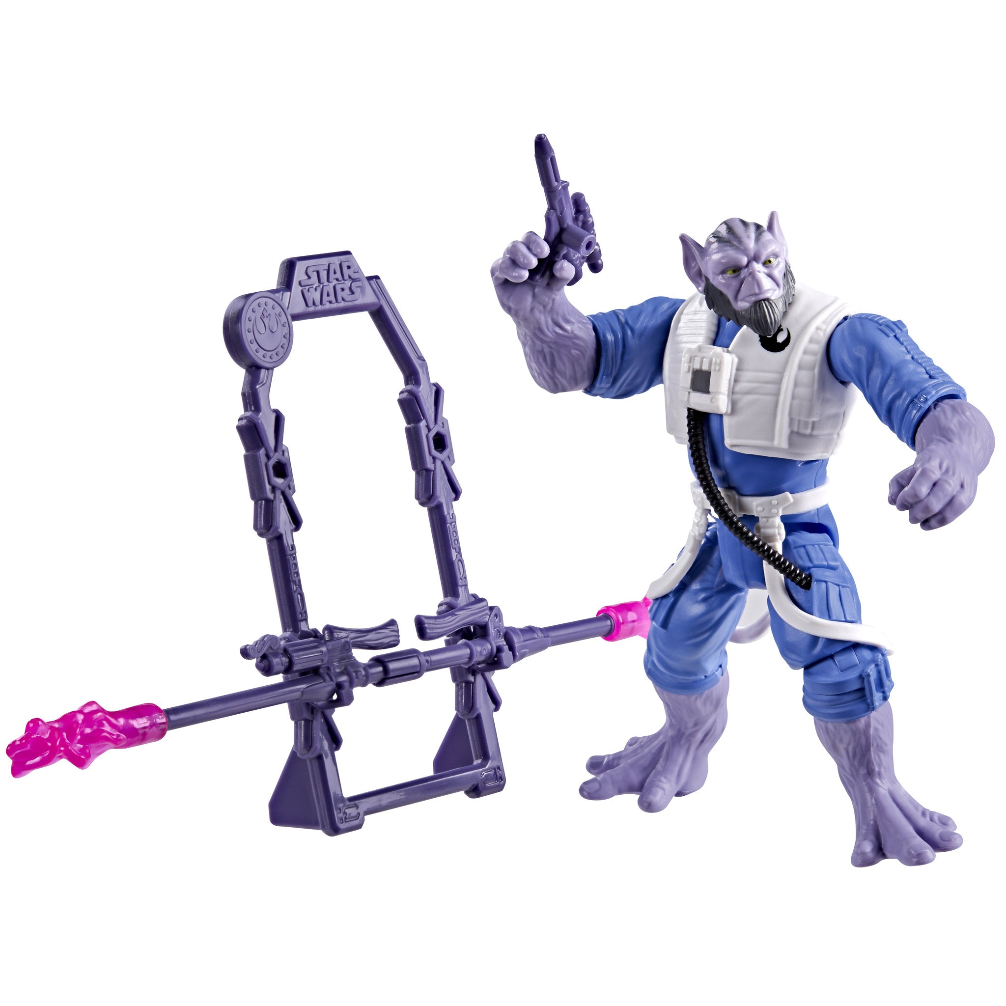 Star Wars ActionVerse The Mandalorian and Grogu 4.5 Inch Figure - Garazeb 'Zeb' Orrelios