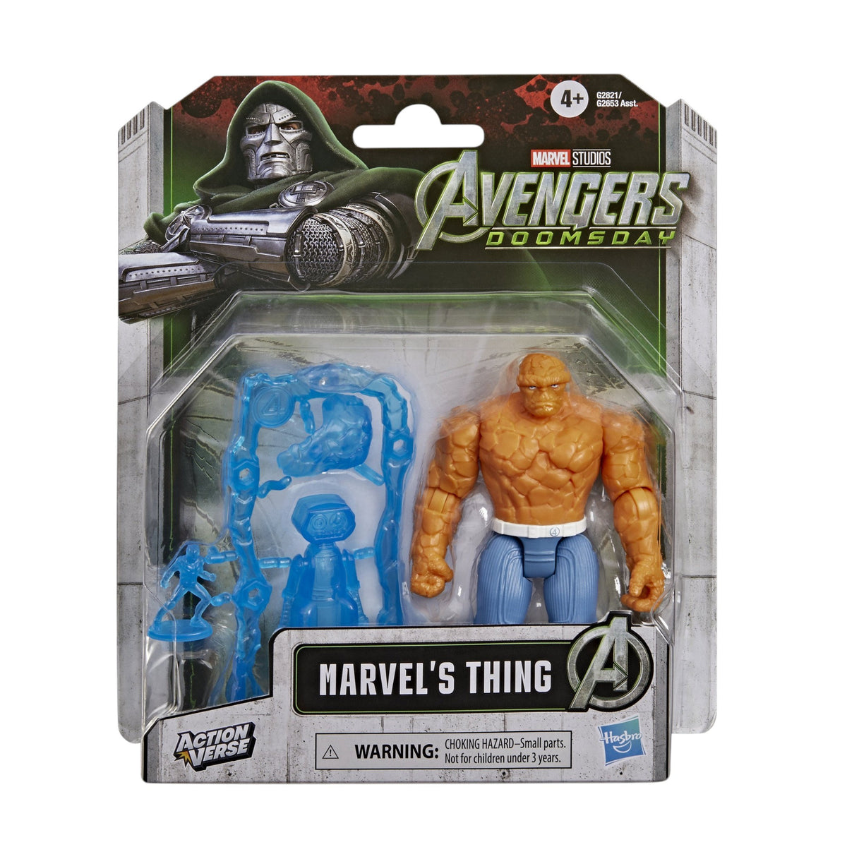 Marvel Avengers Doomsday ActionVerse 4.5 Inch Figure - Marvel's Thing