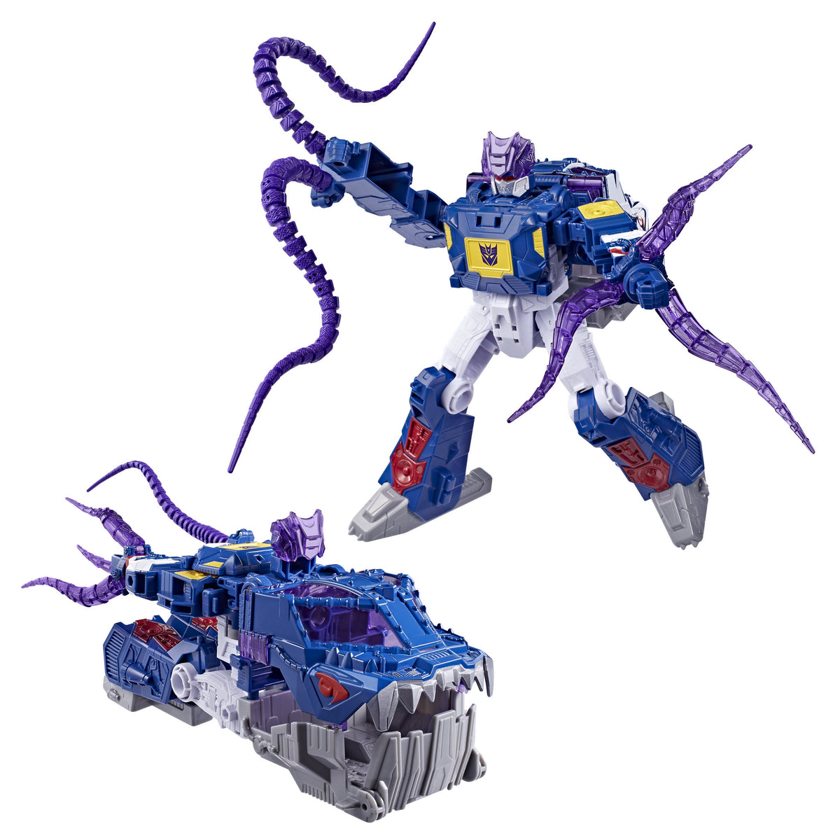 Transformers Cyberworld 9 Inch Changes to Submarine Energon Surge Figure - Soundwave