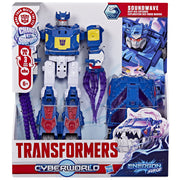 Transformers Cyberworld 9 Inch Changes to Submarine Energon Surge Figure - Soundwave